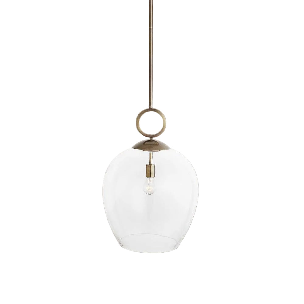 Uttermost Calix Large Blown Glass 1 Light Pendant
