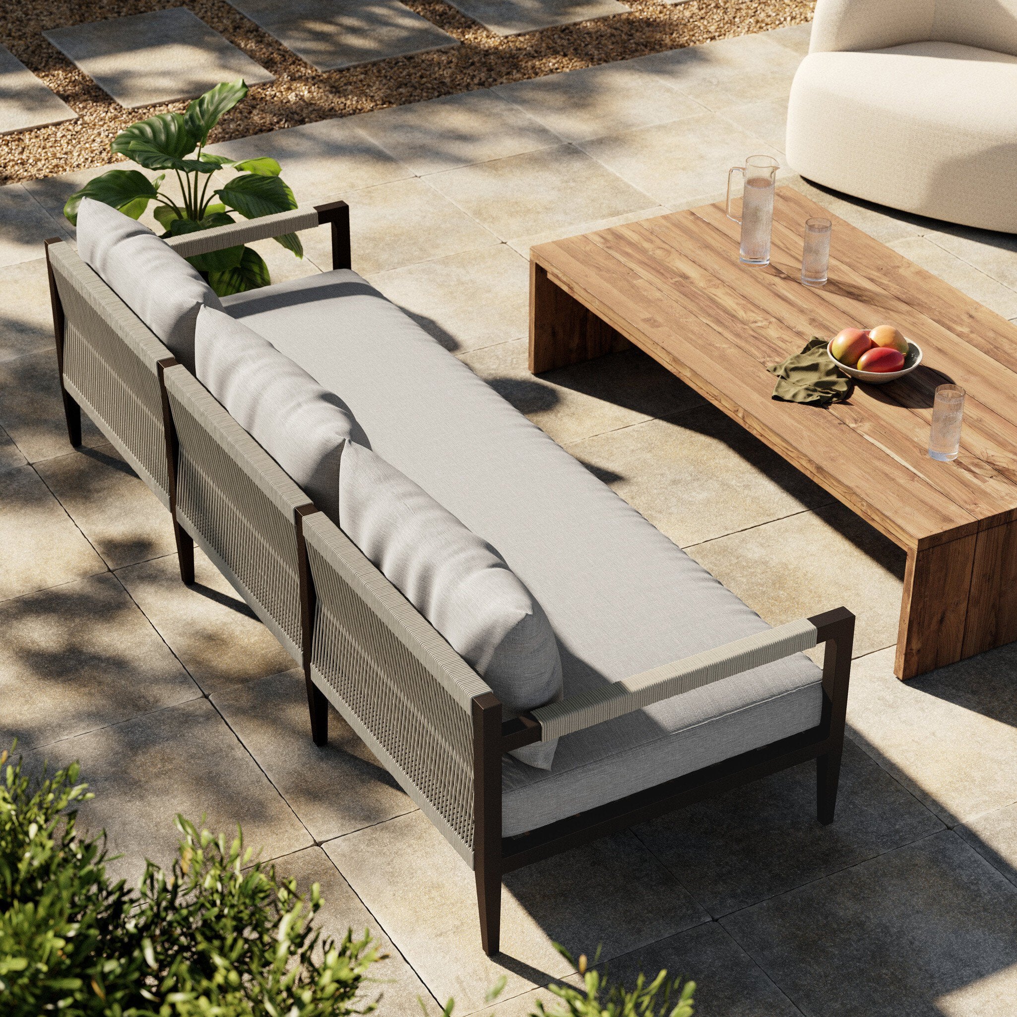 Sherwood Outdoor Sofa - Bronze