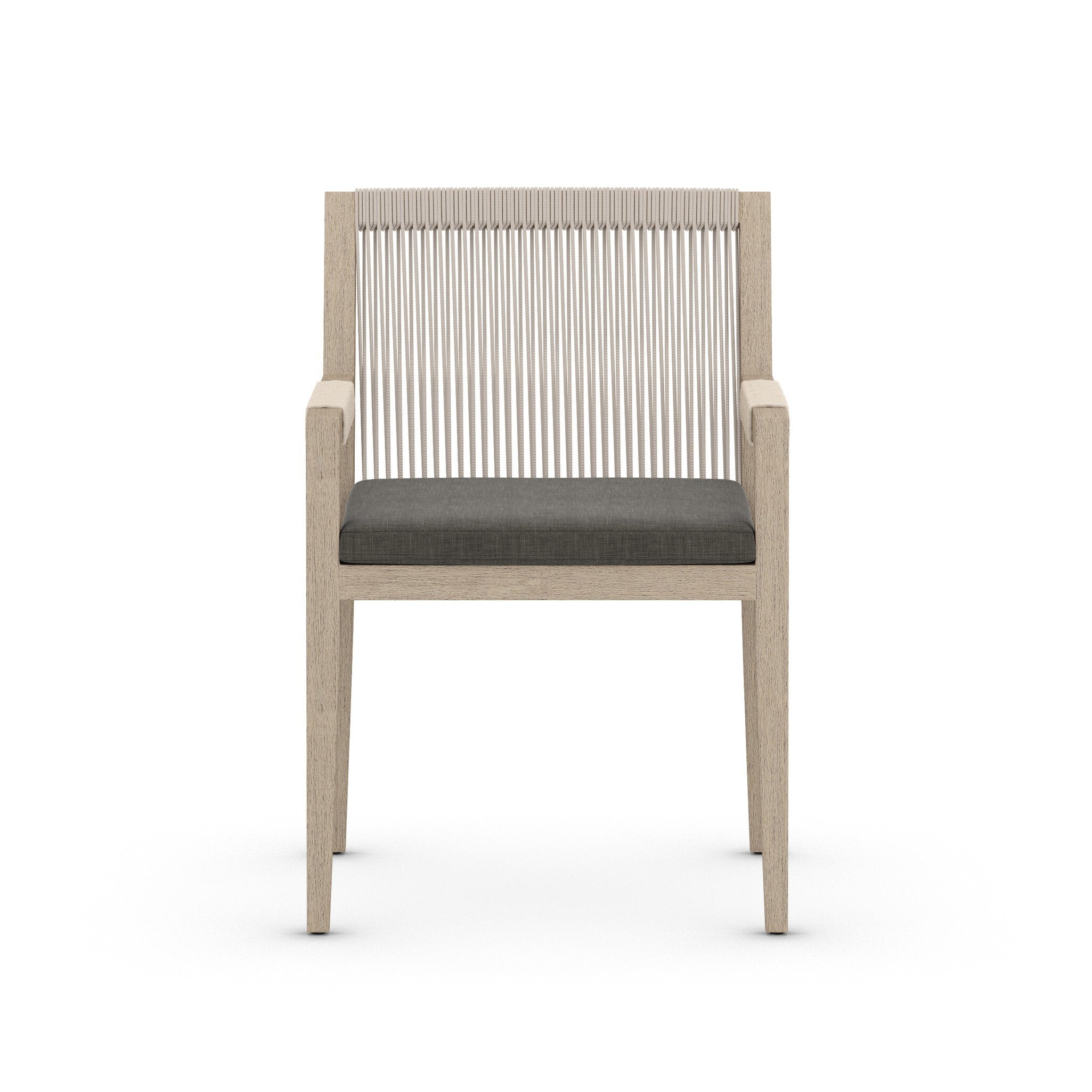 Sherwood Outdoor Dining Armchair - Washed Brown
