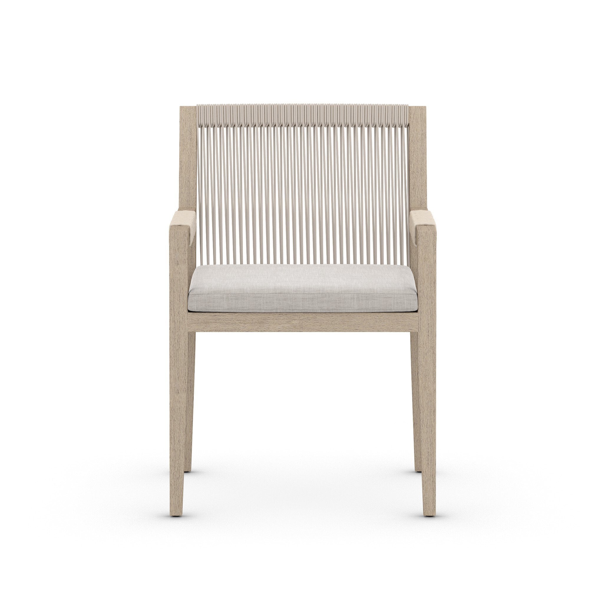 Sherwood Outdoor Dining Armchair - Washed Brown