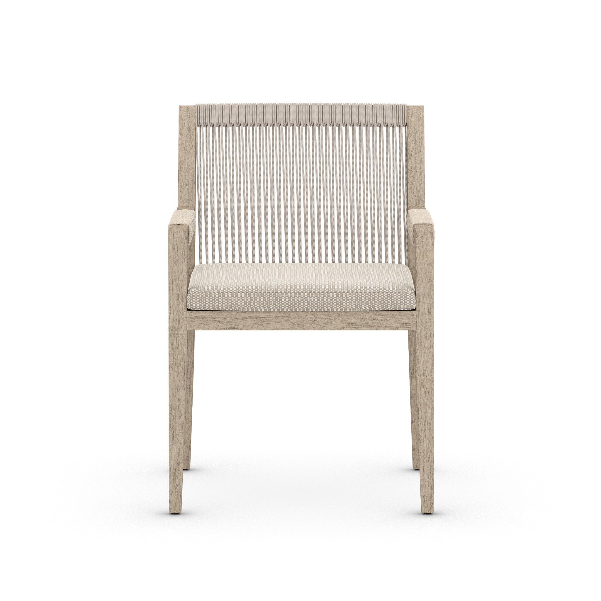 Sherwood Outdoor Dining Armchair - Washed Brown