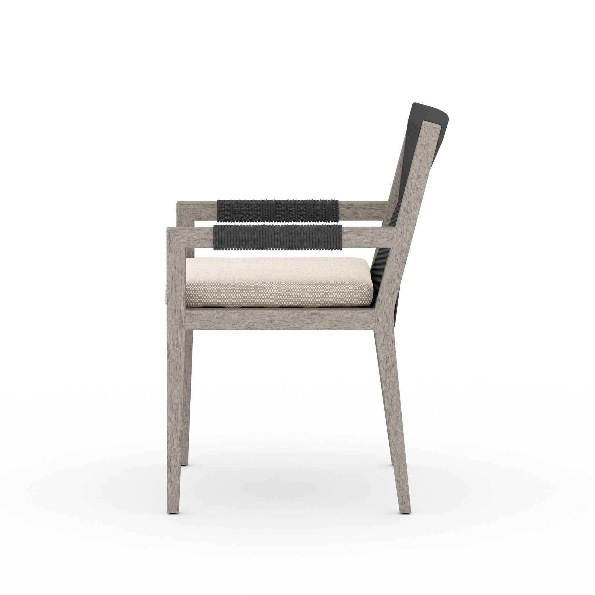 Sherwood Outdoor Dining Armchair - Weathered Grey