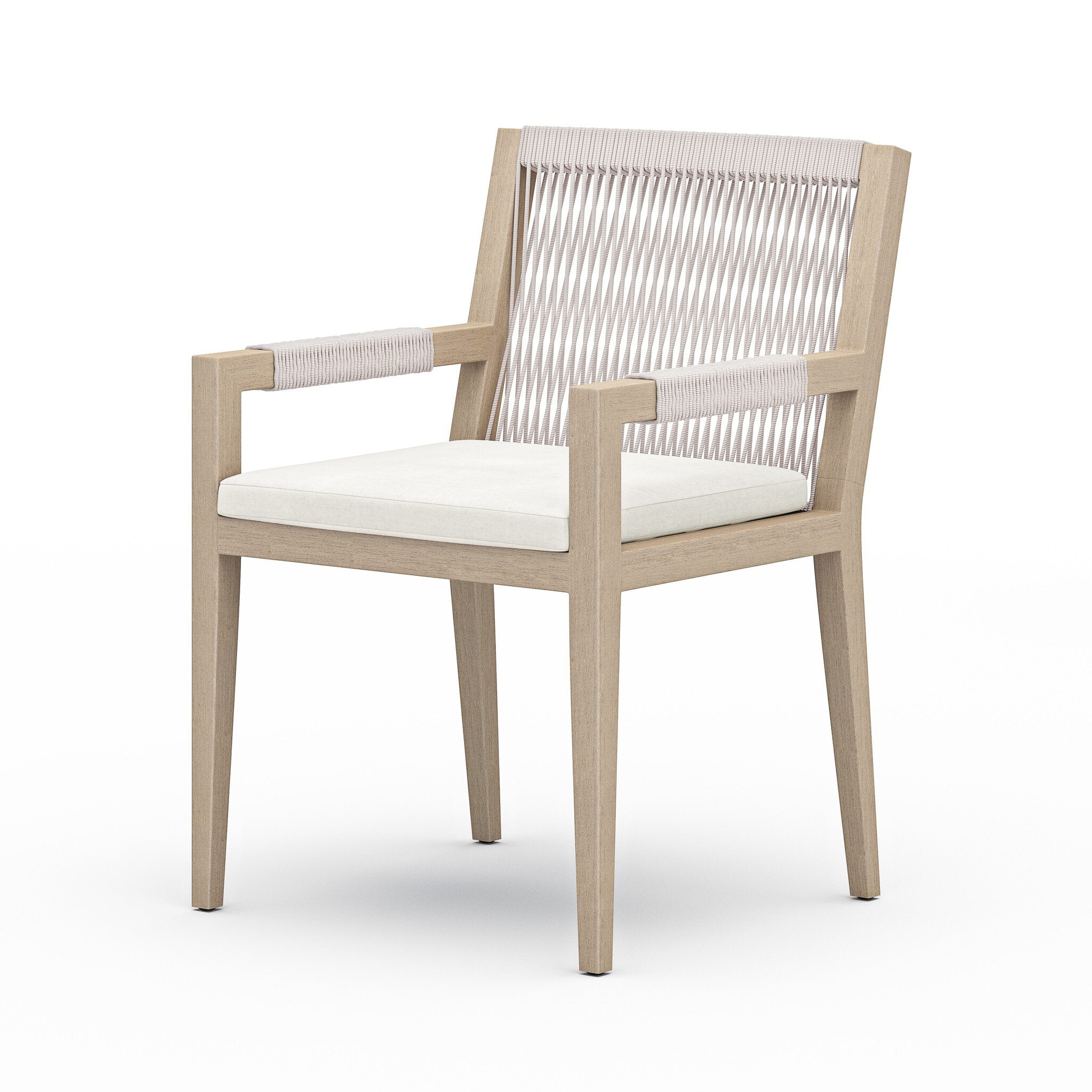 Sherwood Outdoor Dining Armchair - Washed Brown