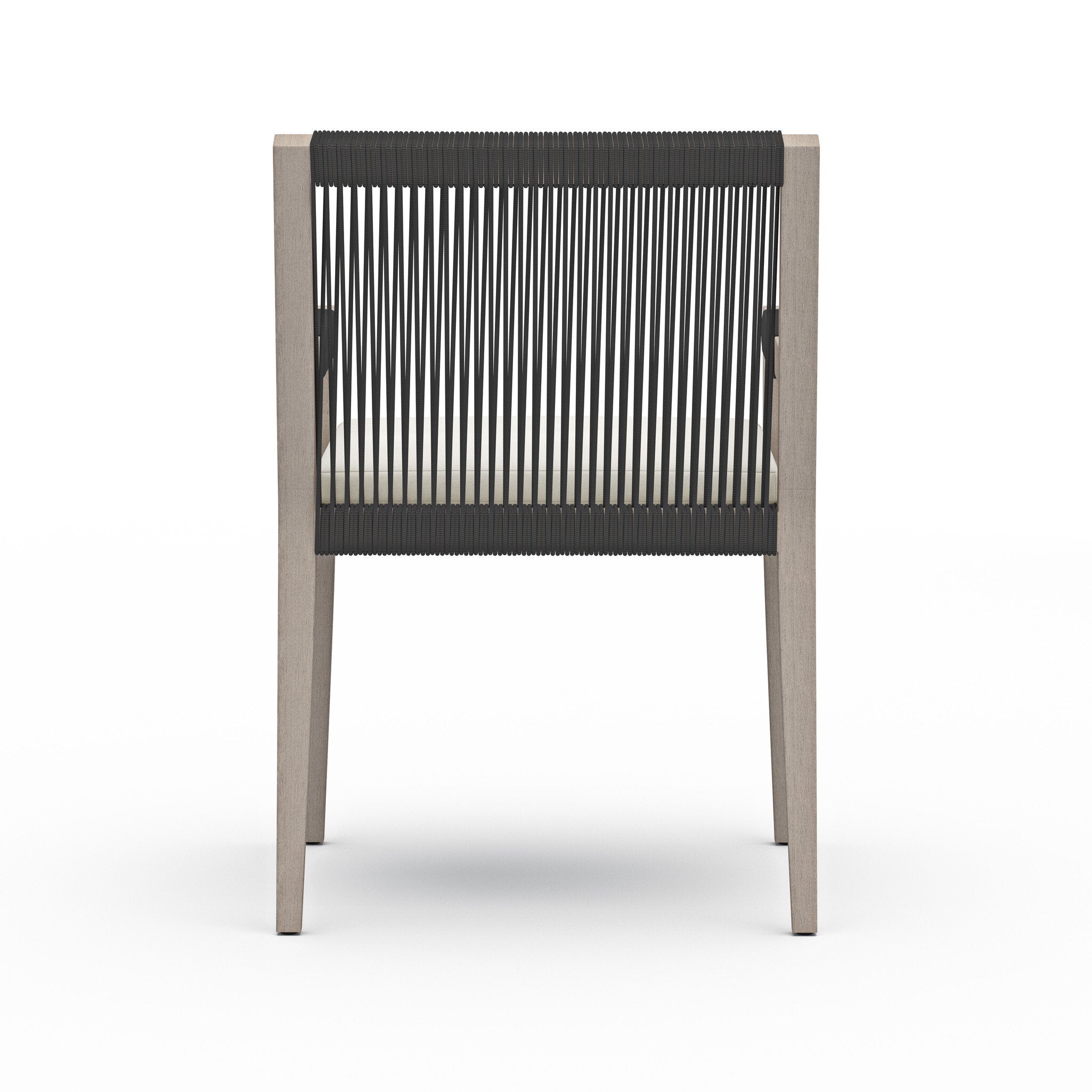 Sherwood Outdoor Dining Armchair - Weathered Grey