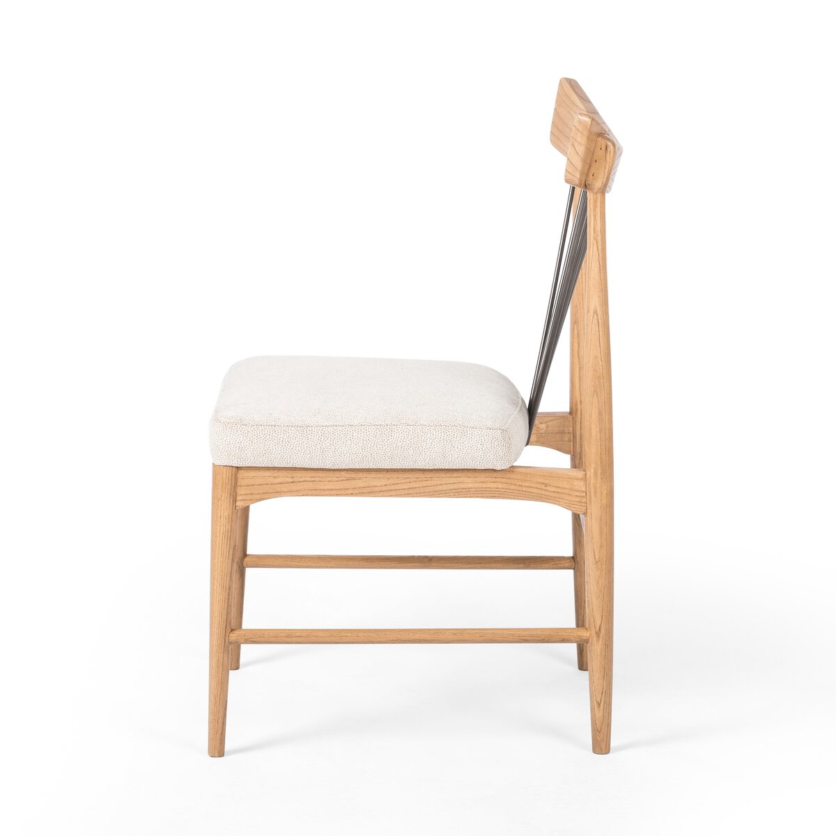 Solene Dining Chair-Darren Ecru Dining Chair Four Hands Four Hands, Mid Century Modern Furniture, Old Bones Furniture Company, Old Bones Co, Modern Mid Century, Designer Furniture, https://www.oldbonesco.com/