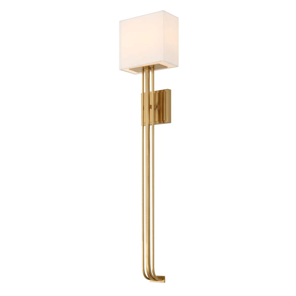 Uttermost Trenton 2 Light Brass Sconce