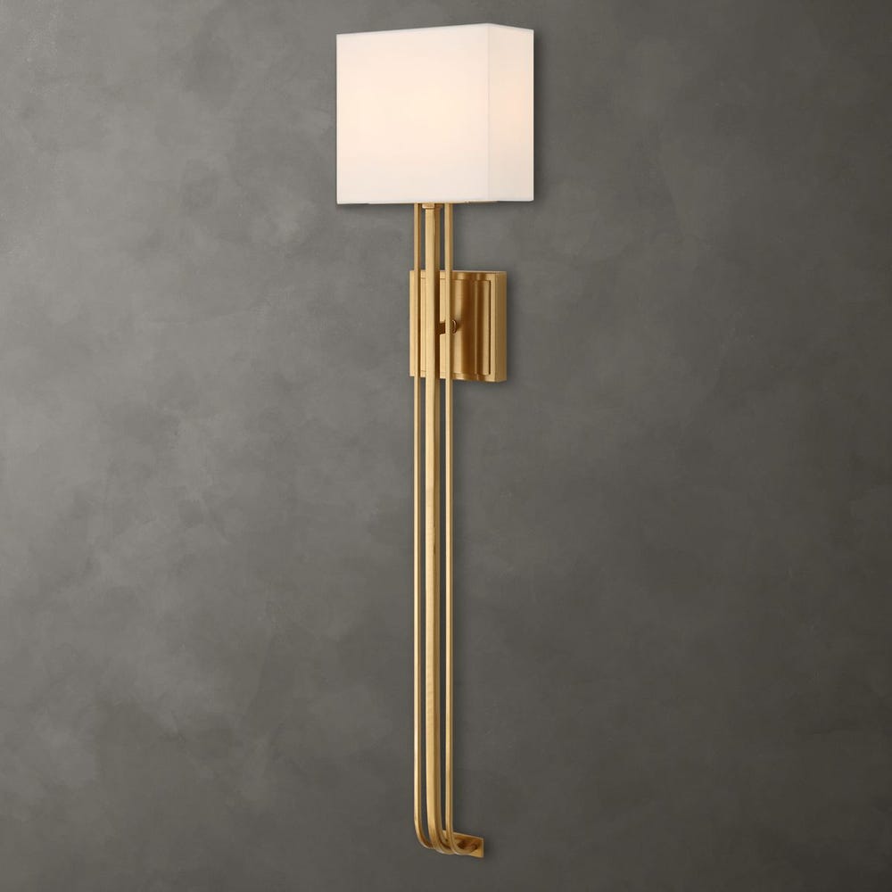 Uttermost Trenton 2 Light Brass Sconce