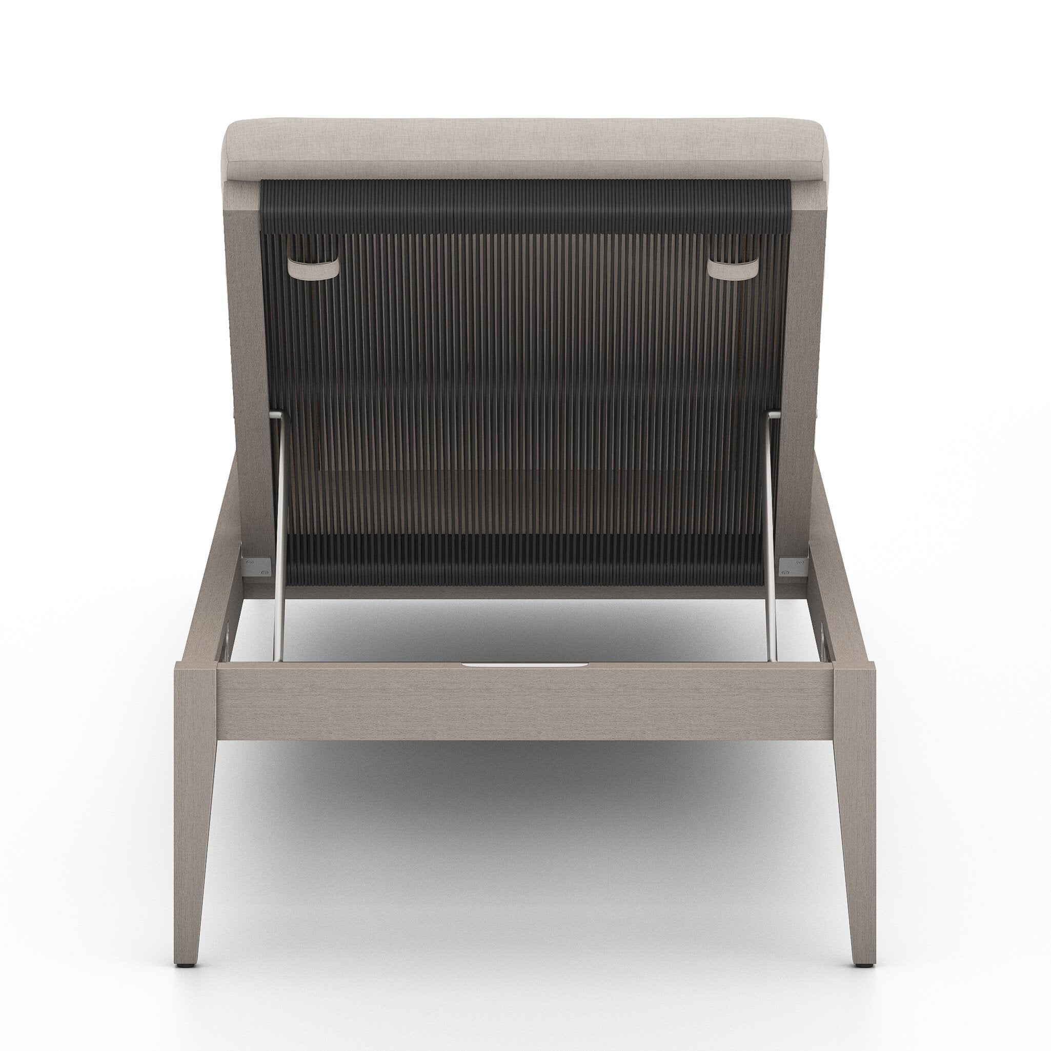 Sherwood Outdoor Chaise - Weathered Grey