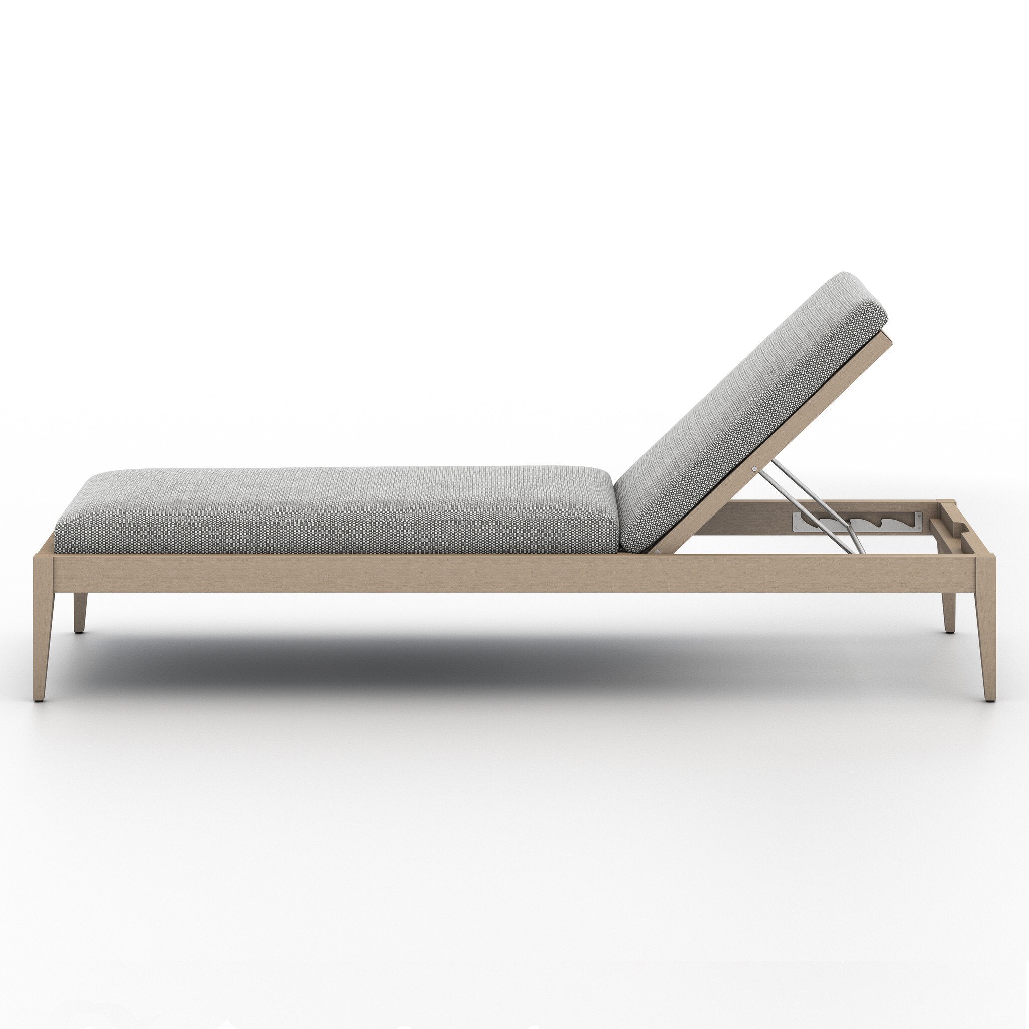 Sherwood Outdoor Chaise - Washed Brown