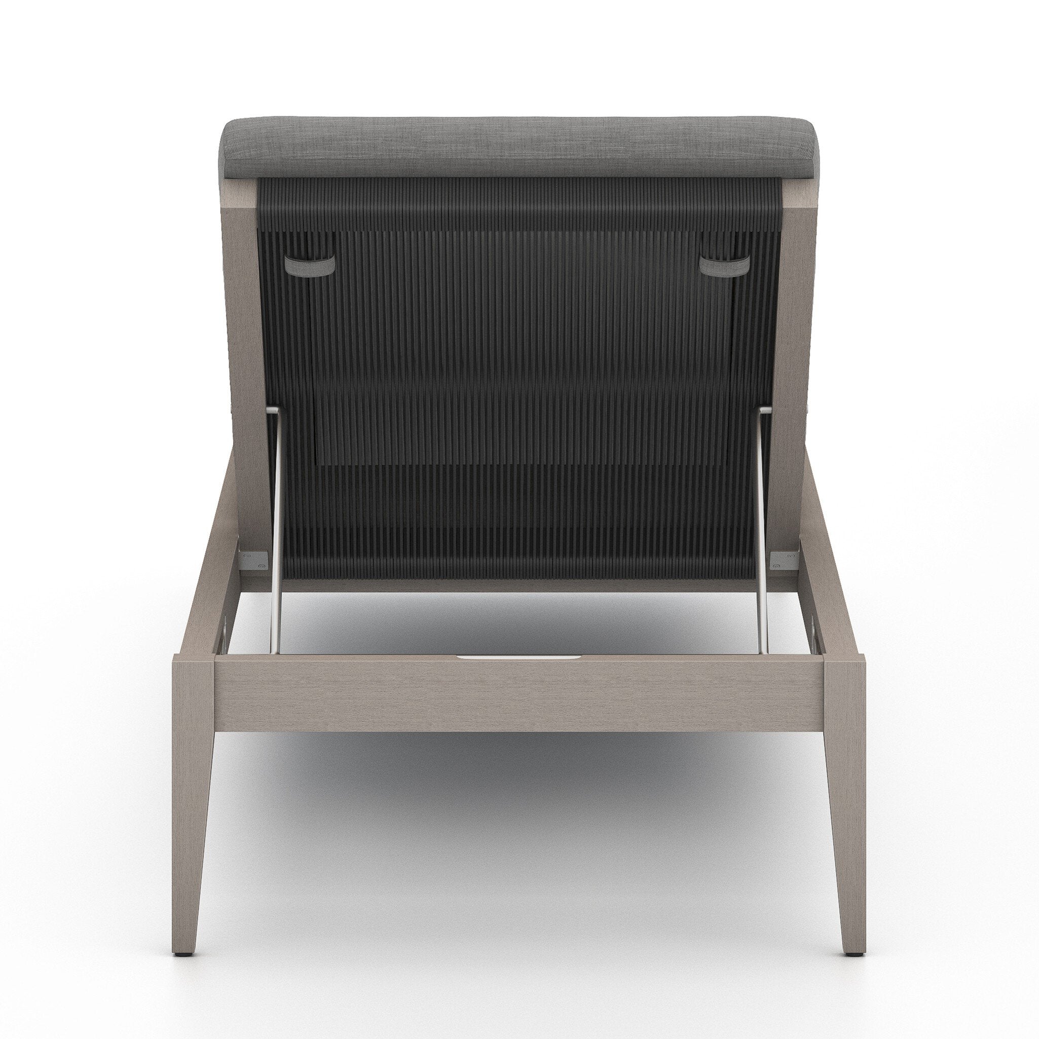 Sherwood Outdoor Chaise - Weathered Grey