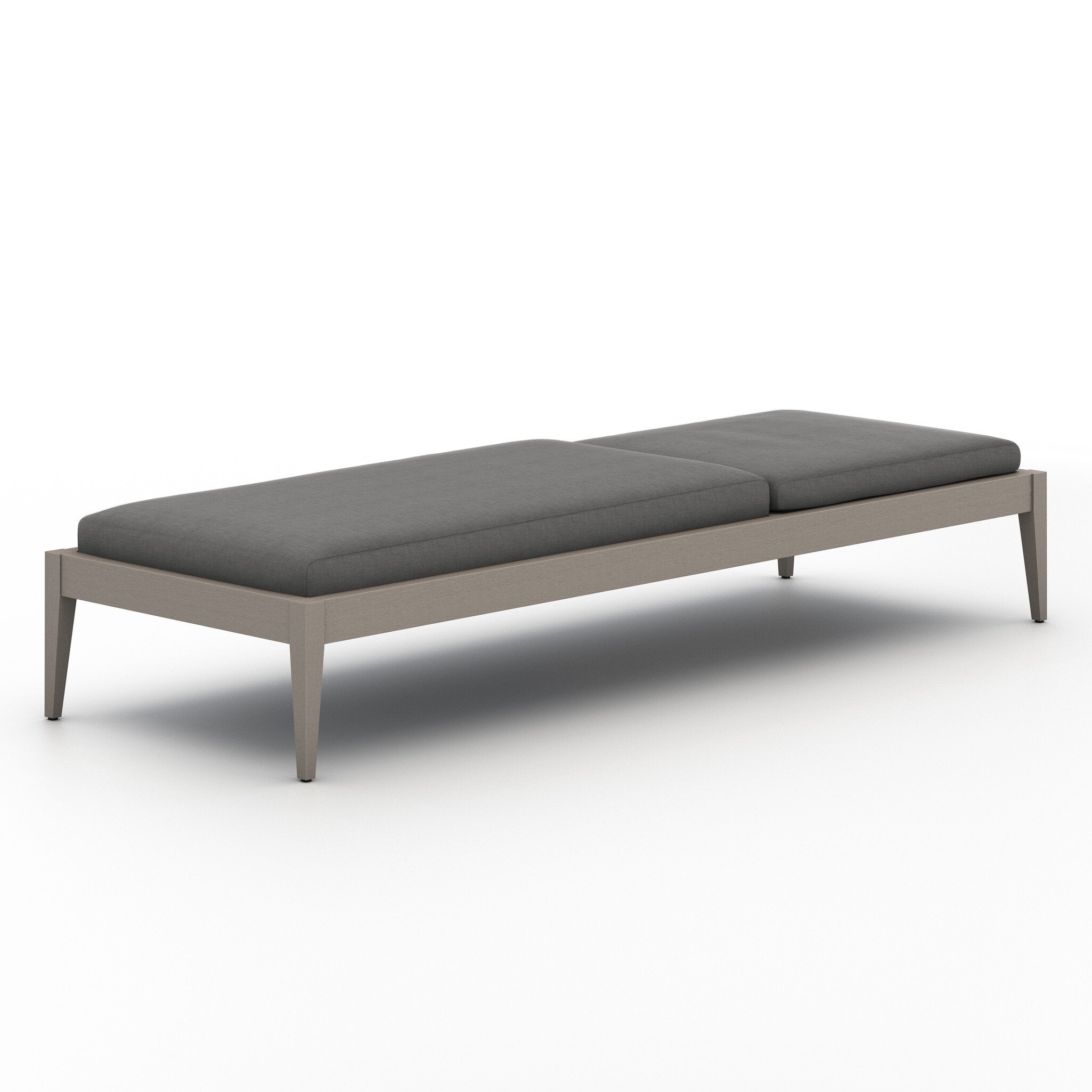 Sherwood Outdoor Chaise - Weathered Grey