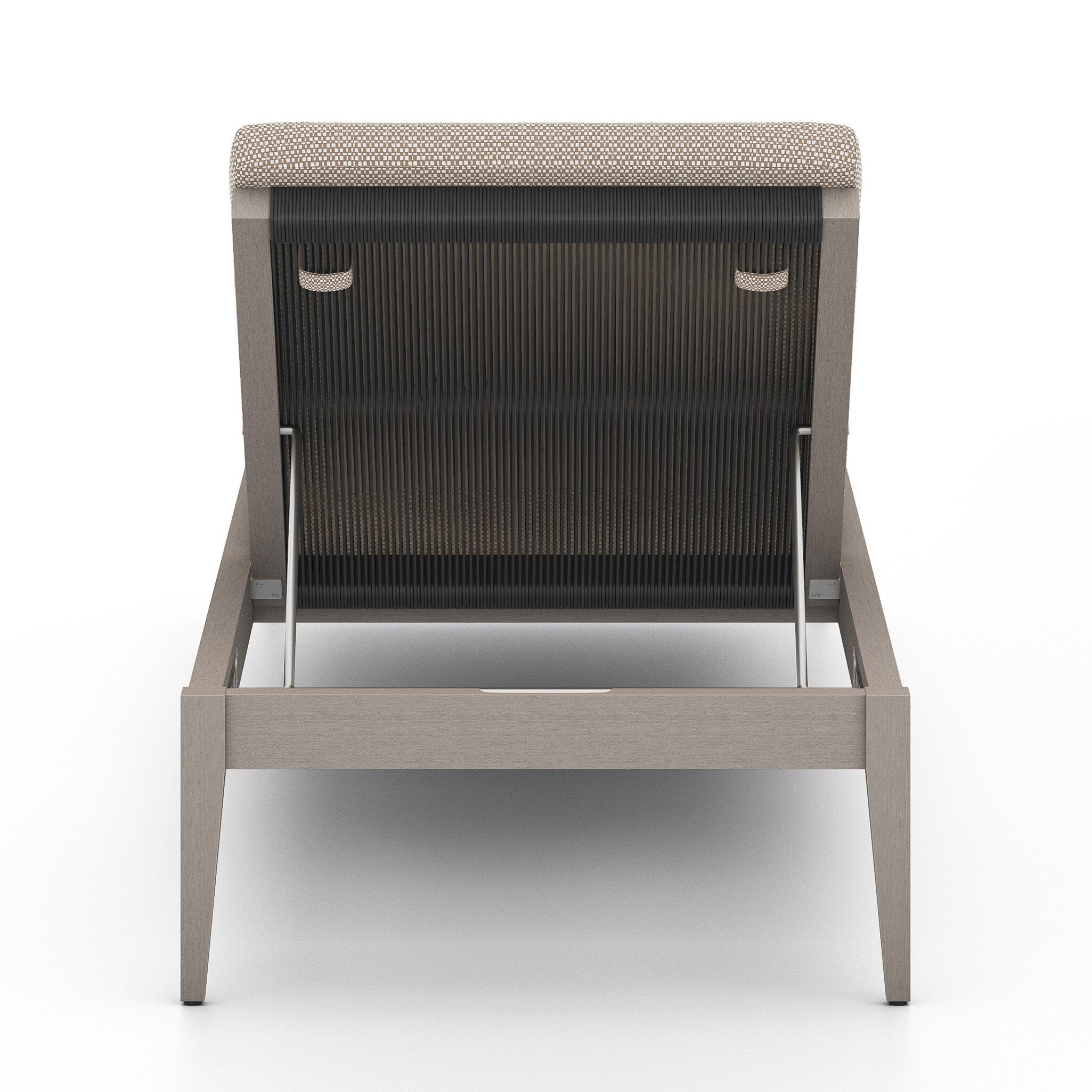 Sherwood Outdoor Chaise - Weathered Grey