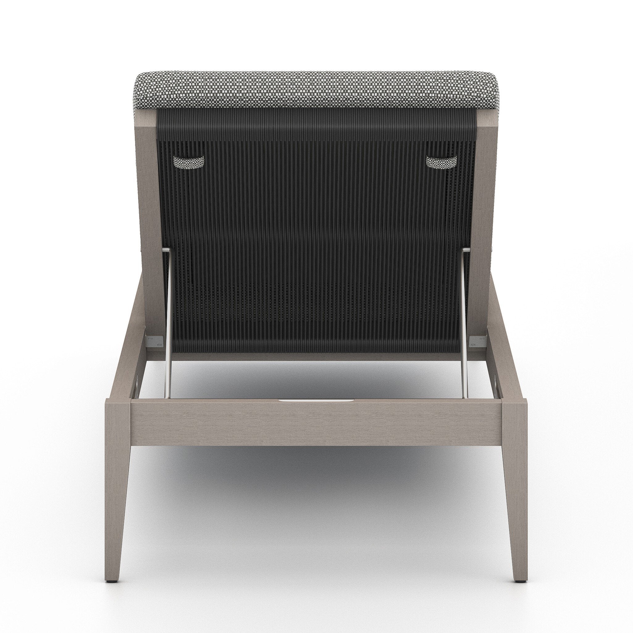 Sherwood Outdoor Chaise - Weathered Grey