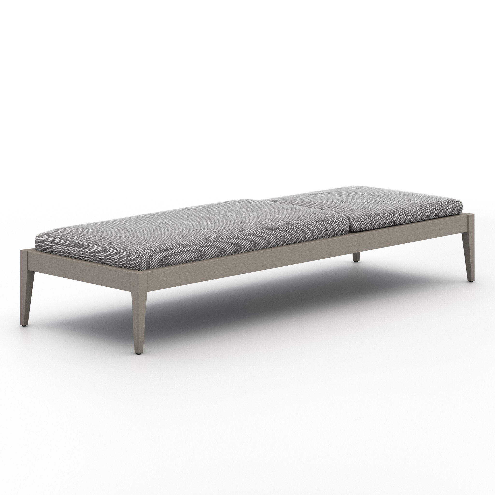 Sherwood Outdoor Chaise - Weathered Grey