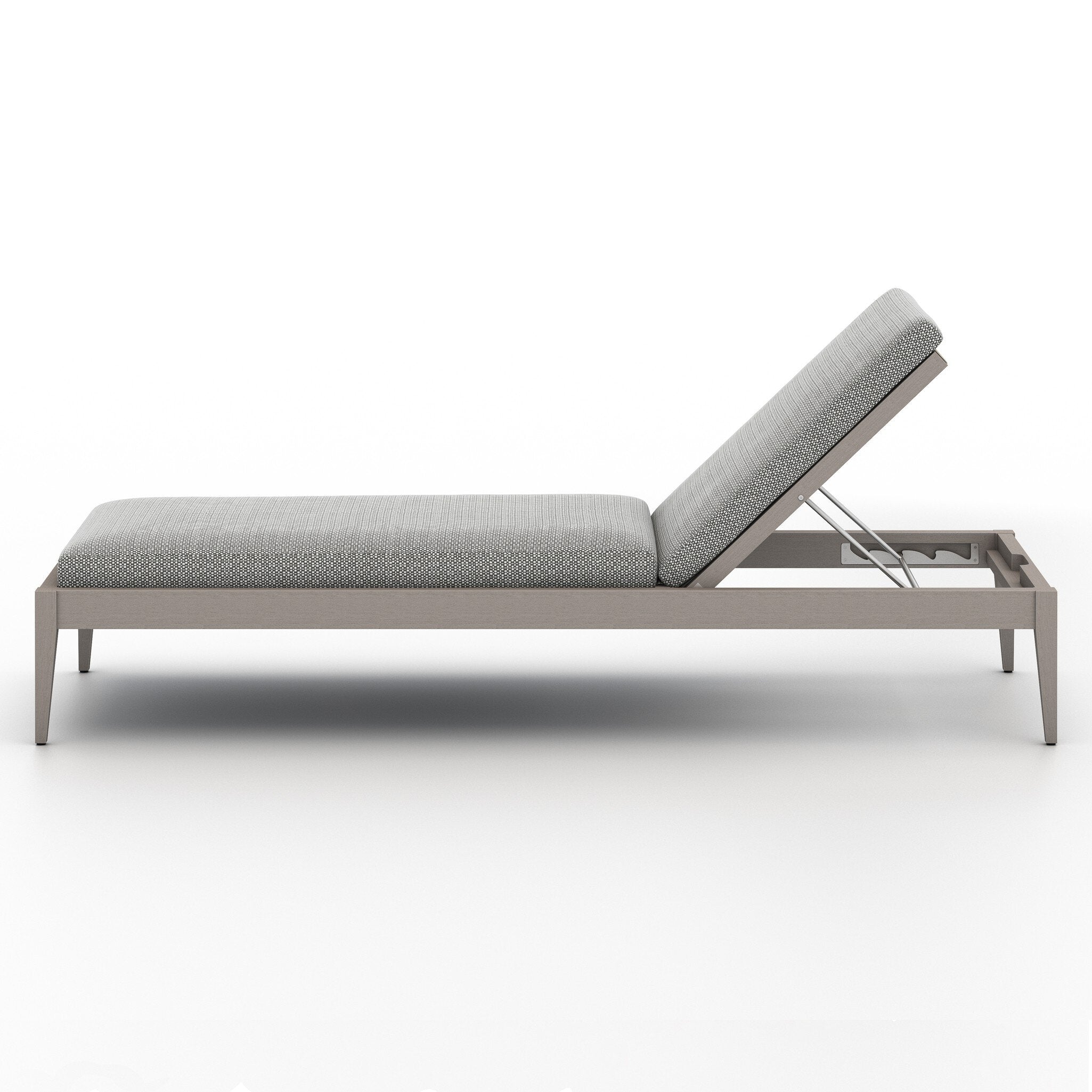 Sherwood Outdoor Chaise - Weathered Grey