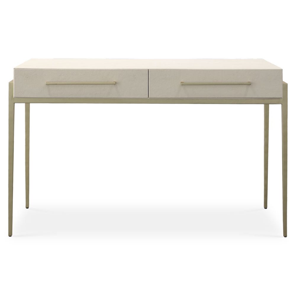 Uttermost Jewel Modern White Desk