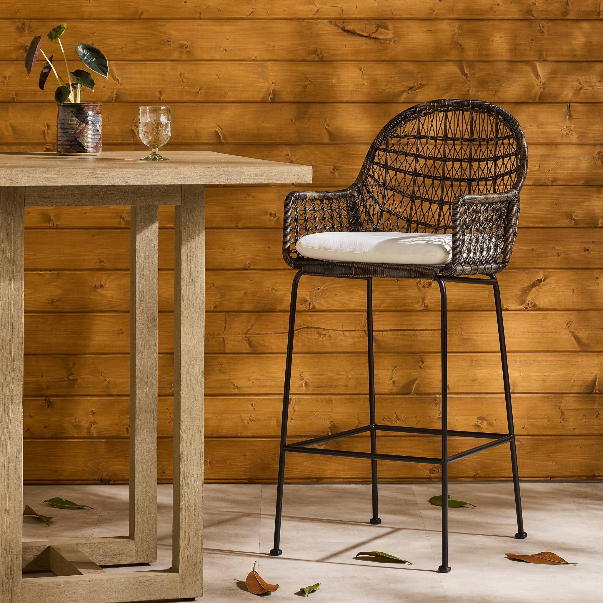 Bandera Outdoor Bar Stool