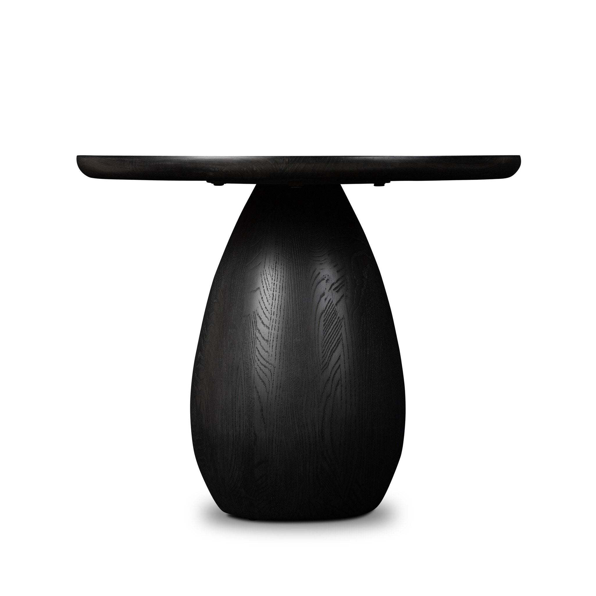 Merla Wood End Table - Tall