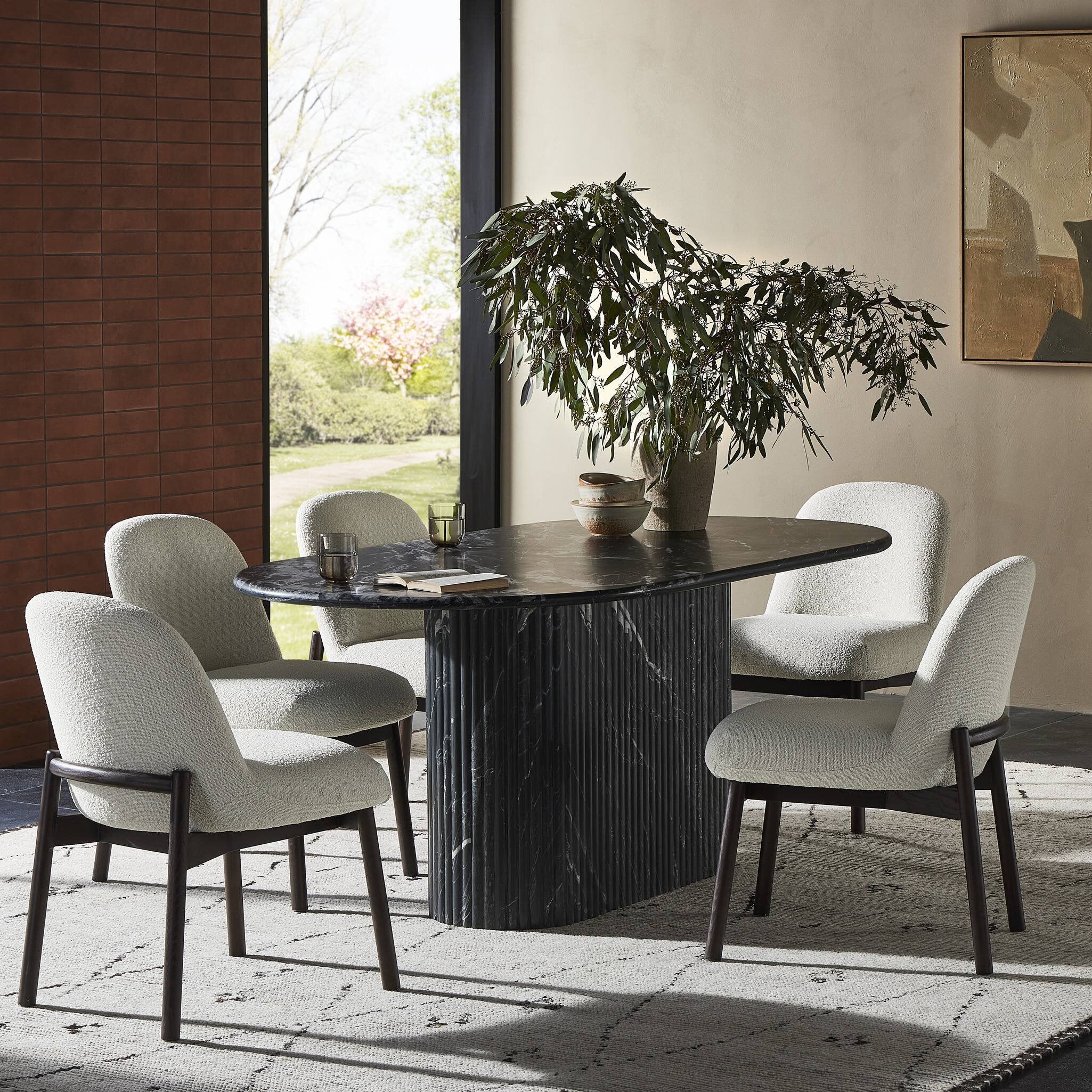 Oranda Dining Table - Black Marble Dining & Kitchen Tables Four Hands Dining & Kitchen Tables,https://www.oldbonesco.com,Mid Century Furniture, Furniture Sale, Old Bones Co, Mid Century Sale, Four Hands Furniture, Sale,Gus, Sale,Perigold Oranda Dining Table - Black Marble Dining & Kitchen Tables Sale, Perigold Sale Oranda Dining Table - Black Marble,Oranda Dining Table - Black Marble Lulu and Georgia,Burke Decor Sale Oranda Dining Table - Black Marble, open box furniture,Open Box Oranda Dining Table - B