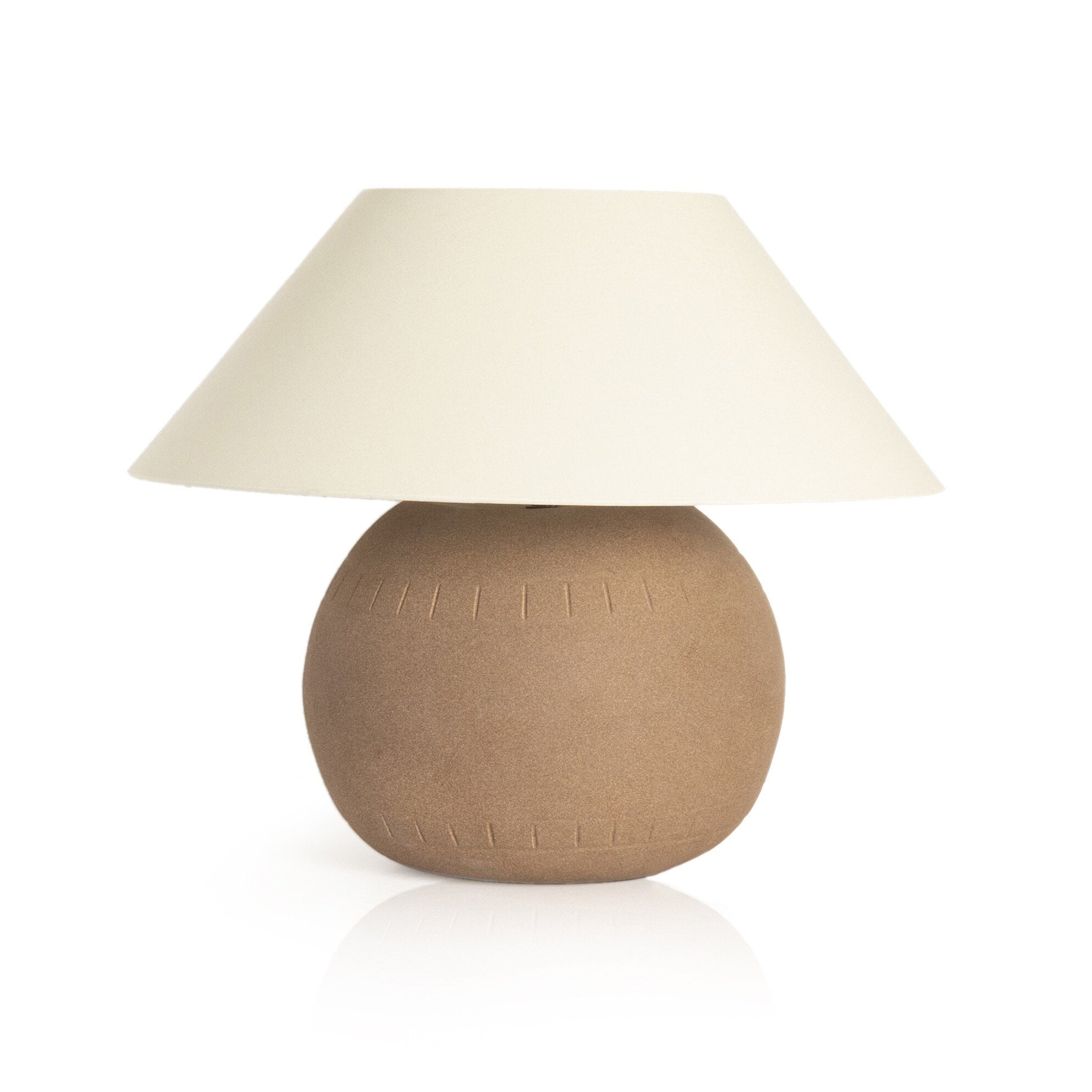 Honus Table Lamp - Dark Sand Porcelain Ceramic Table Lamps Four Hands Default Title Table Lamps,https://www.oldbonesco.com,Mid Century Furniture, Furniture Sale, Old Bones Co, Mid Century Sale, Four Hands Furniture, Sale,Gus, Sale,Perigold Honus Table Lamp - Dark Sand Porcelain Ceramic Table Lamps Sale, Perigold Sale Honus Table Lamp - Dark Sand Porcelain Ceramic,Honus Table Lamp - Dark Sand Porcelain Ceramic Lulu and Georgia,Burke Decor Sale Honus Table Lamp - Dark Sand Porcelain Ceramic, open box furni