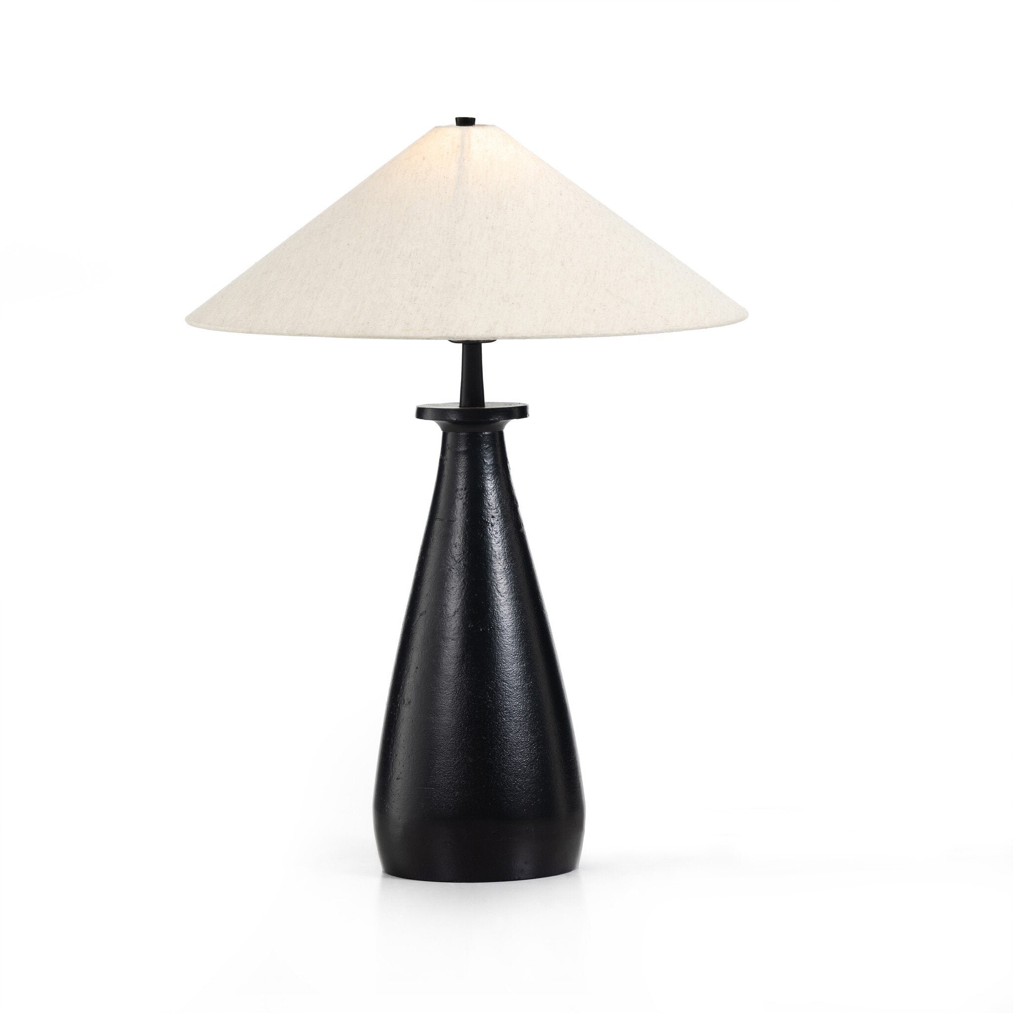 Innes Tapered Shade Table Lamp - Matte Black Cast Aluminum Table Lamps Four Hands Table Lamps,https://www.oldbonesco.com,Mid Century Furniture, Furniture Sale, Old Bones Co, Mid Century Sale, Four Hands Furniture, Sale,Gus, Sale,Perigold Innes Tapered Shade Table Lamp - Matte Black Cast Aluminum Table Lamps Sale, Perigold Sale Innes Tapered Shade Table Lamp - Matte Black Cast Aluminum,Innes Tapered Shade Table Lamp - Matte Black Cast Aluminum Lulu and Georgia,Burke Decor Sale Innes Tapered Shade Table L