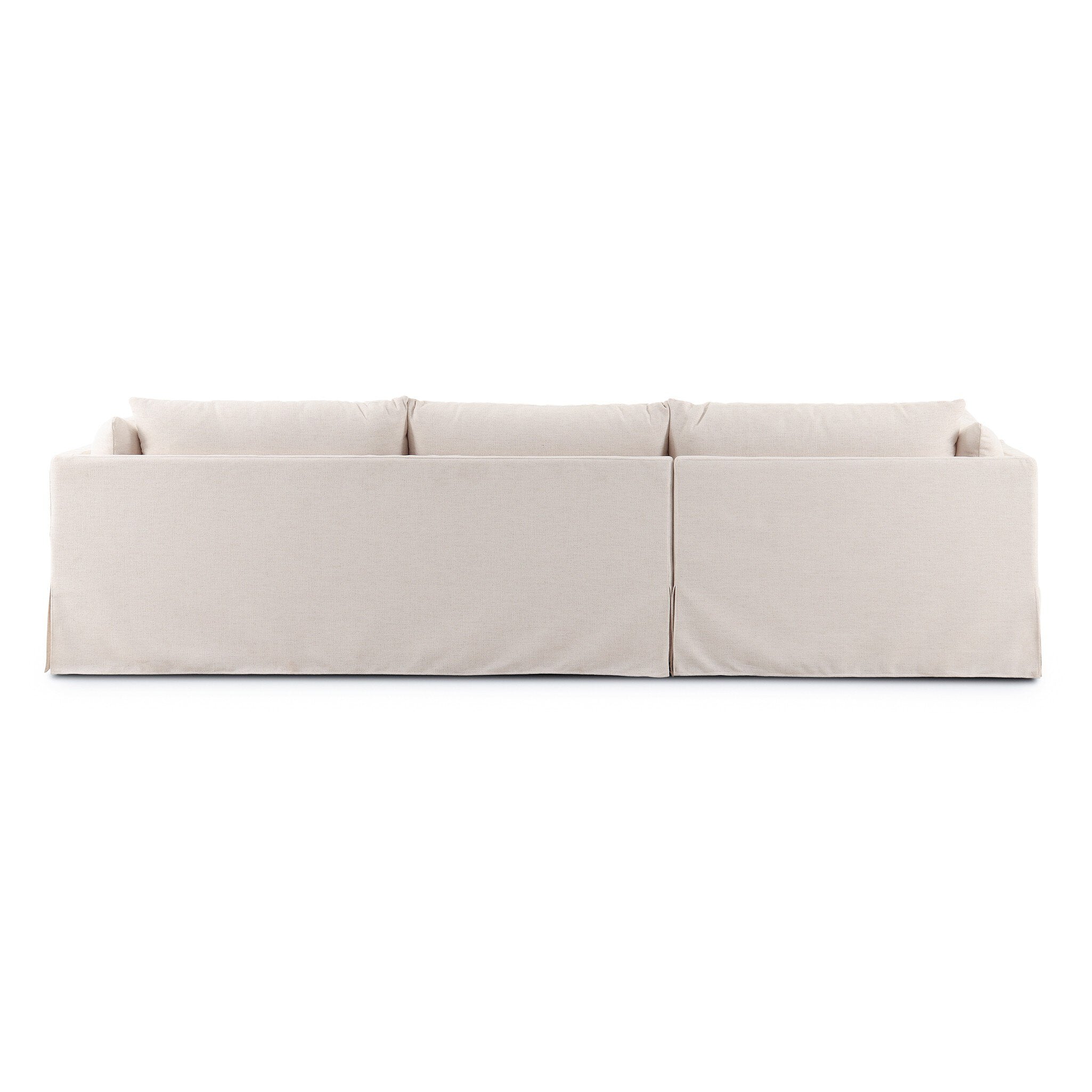 Habitat 115'' 2 Piece Laf Sectional - Crypton Nomad Snow