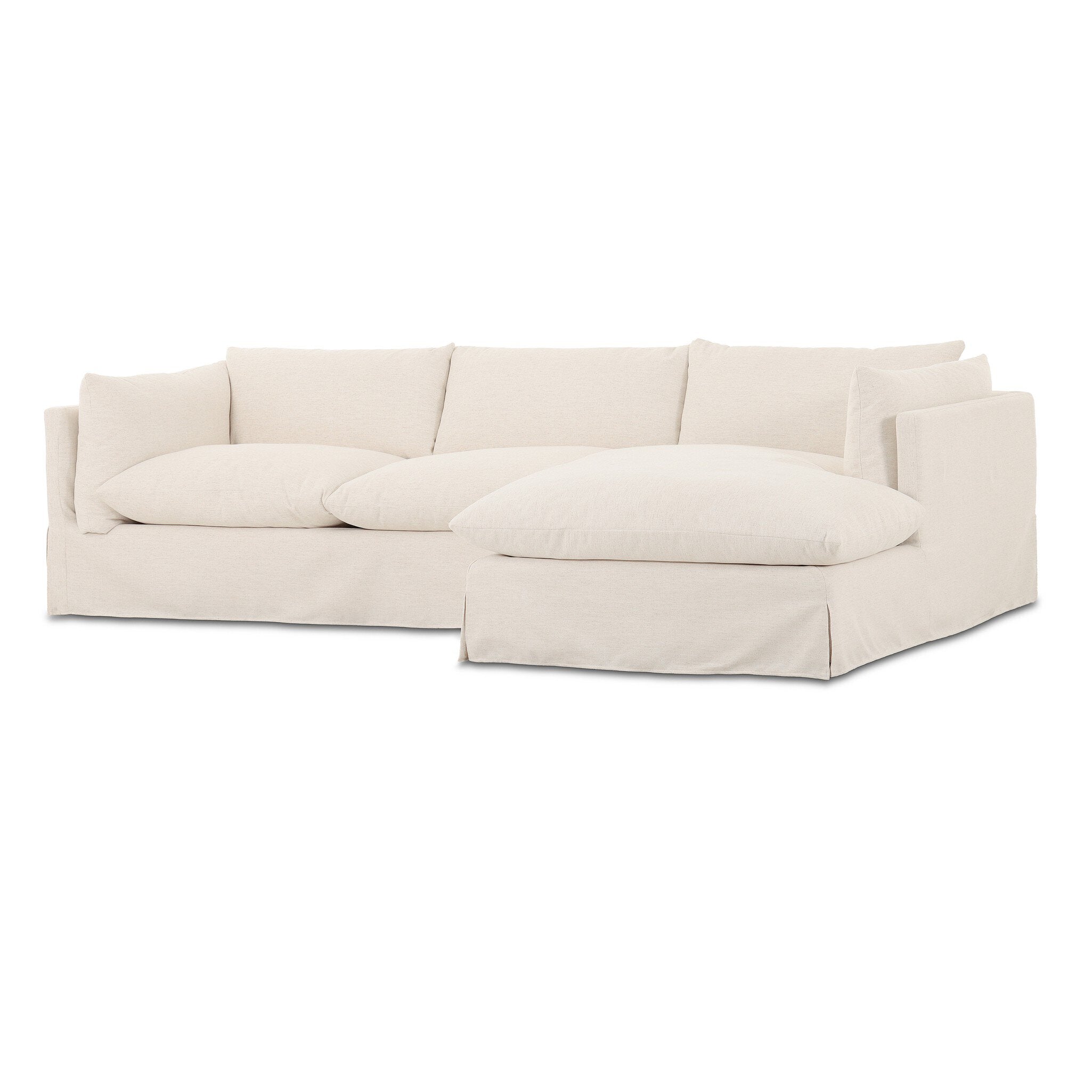 Habitat 2 Piece Sectional - Crypton Nomad Snow