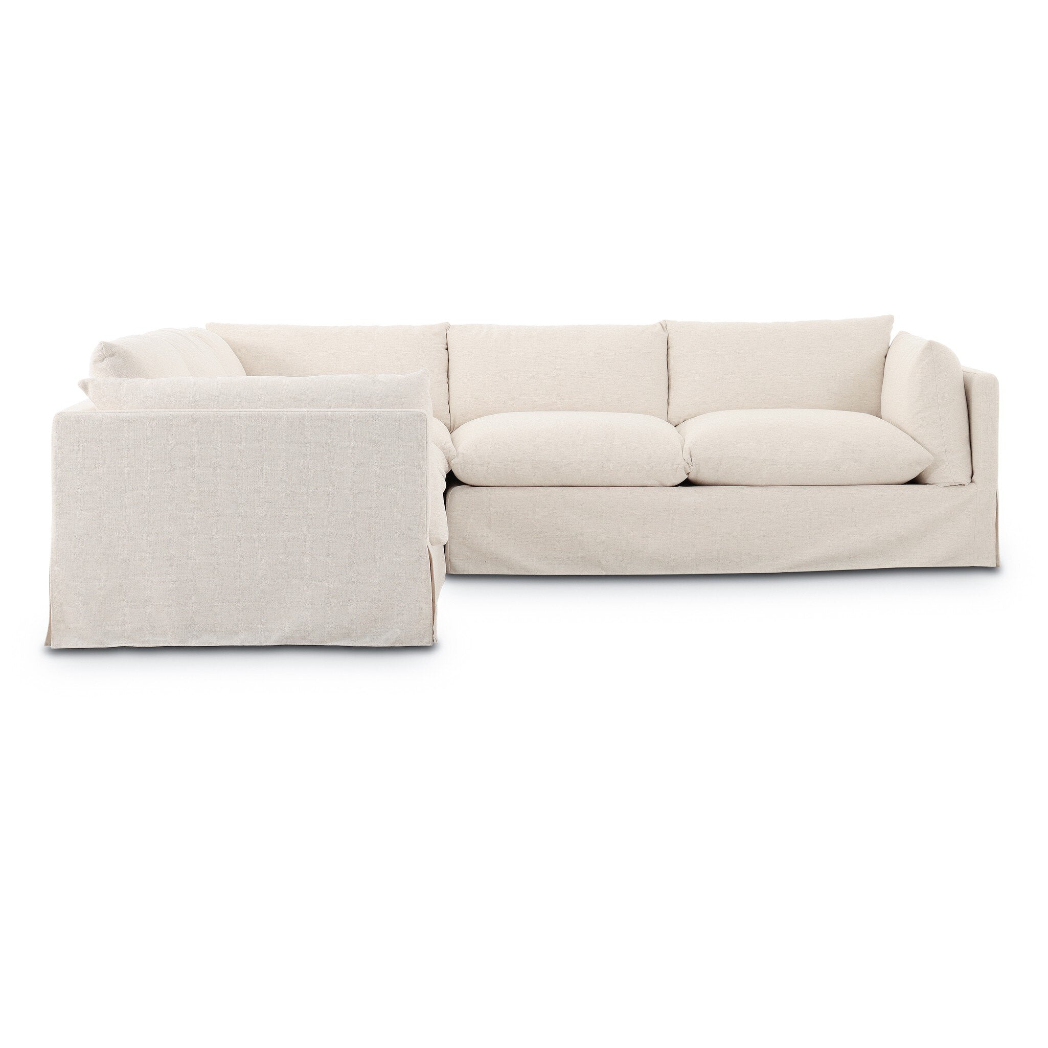 Habitat 3-Piece Sectional - Crypton Nomad Snow