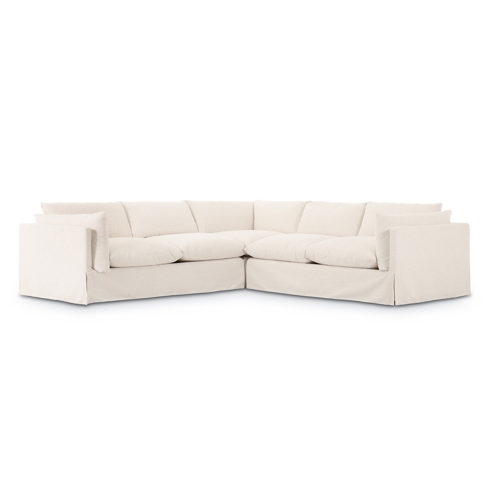 Habitat 3-Piece Sectional - Crypton Nomad Snow
