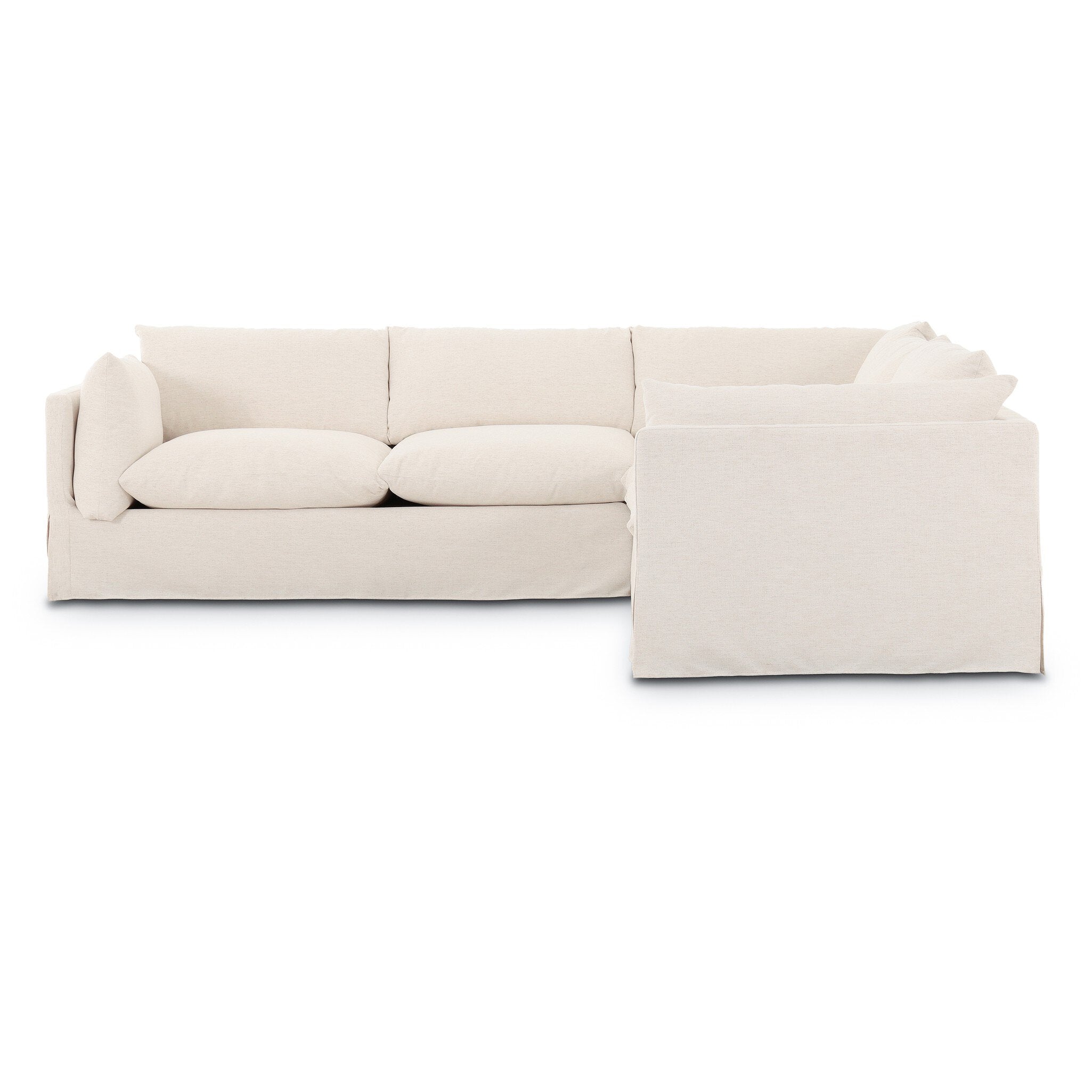Habitat 3-Piece Sectional - Crypton Nomad Snow