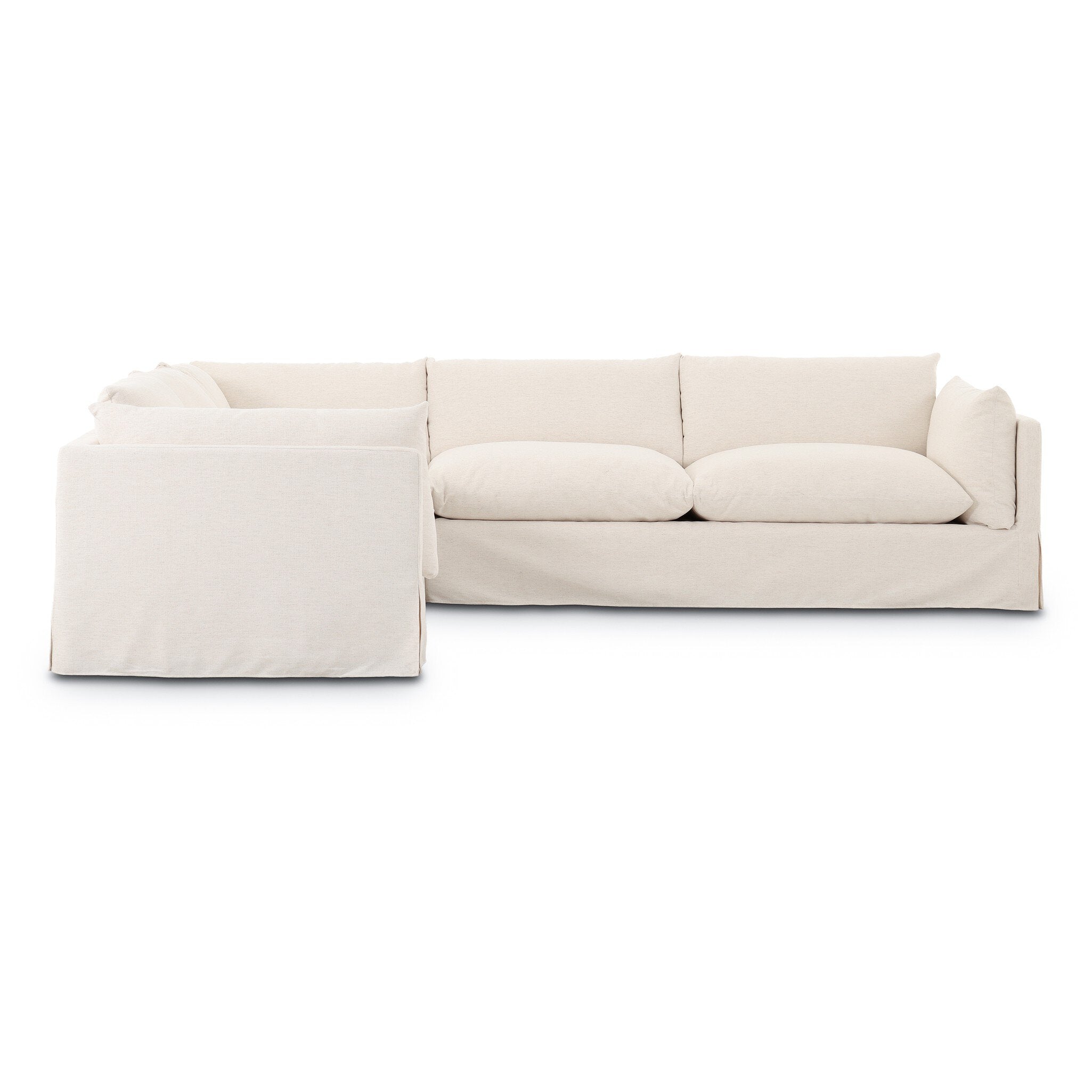Habitat 3-Piece Sectional - Crypton Nomad Snow