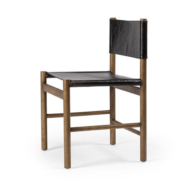 Kena Dining Chair Sonoma Black w/ Solid ParawoodDining Chairs Four Hands Sonoma Black w/ Solid Parawood Four Hands, Mid Century Modern Furniture, Old Bones Furniture Company, Old Bones Co, Modern Mid Century, Designer Furniture, https://www.oldbonesco.com/