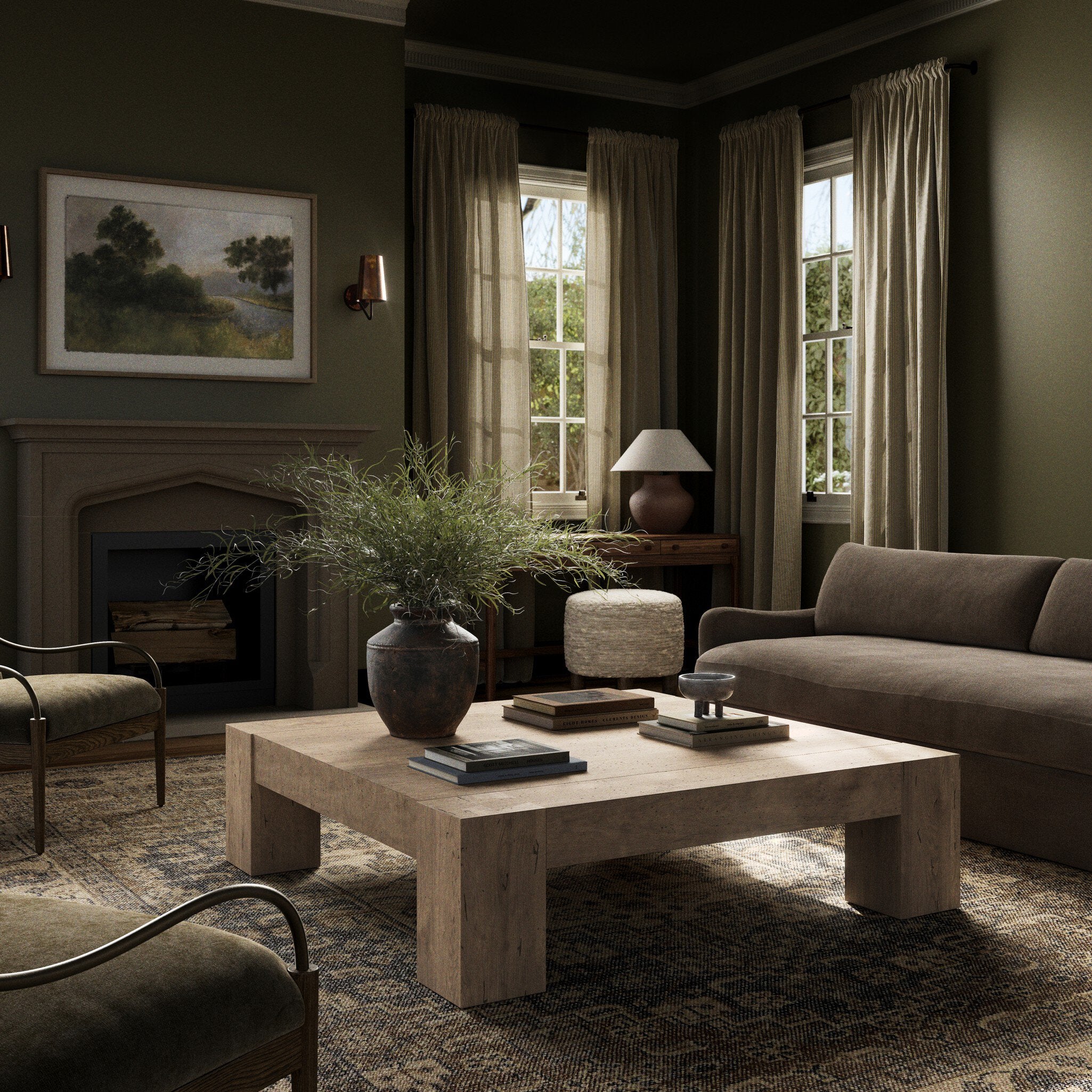 Abaso Small Square Coffee Table