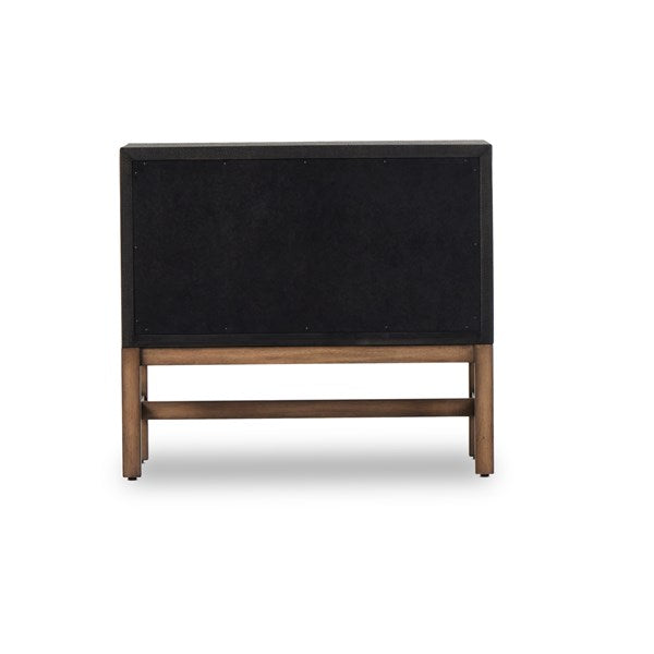 Fiona Nightstand-Black Raffia Nightstand Four Hands Four Hands, Mid Century Modern Furniture, Old Bones Furniture Company, Old Bones Co, Modern Mid Century, Designer Furniture, https://www.oldbonesco.com/