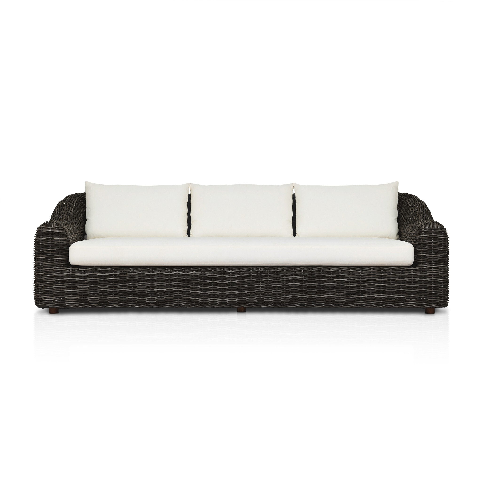 Messina Outdoor Sofa Outdoor Sofas Four Hands Chunky Charcoal Woven Outdoor Sofas,https://www.oldbonesco.com,Mid Century Furniture, Furniture Sale, Old Bones Co, Mid Century Sale, Four Hands Furniture, Sale,Gus, Sale,Perigold Messina Outdoor Sofa Outdoor Sofas Sale, Perigold Sale Messina Outdoor Sofa,Messina Outdoor Sofa Lulu and Georgia,Burke Decor Sale Messina Outdoor Sofa, open box furniture,Open Box Messina Outdoor Sofa