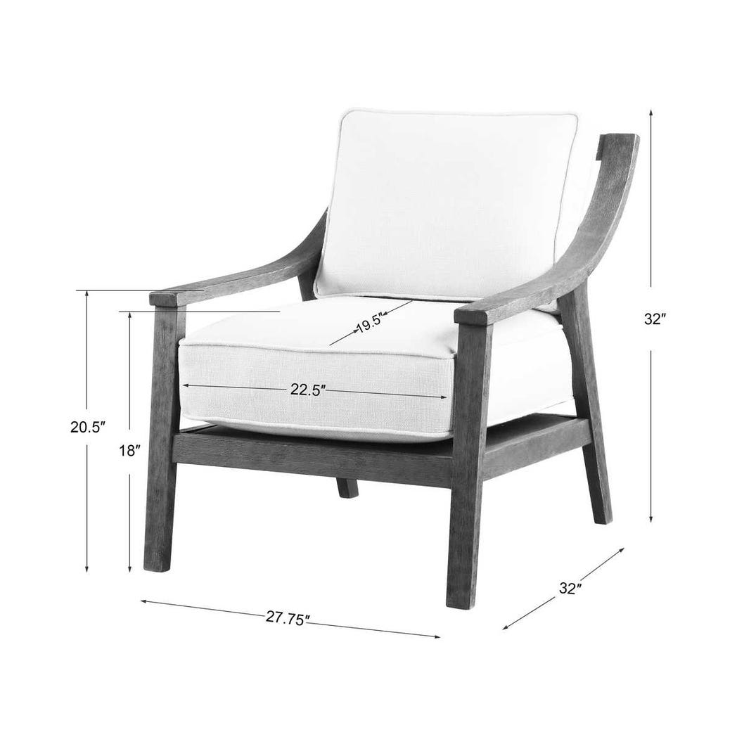 Uttermost Lyle Beige Accent Chair