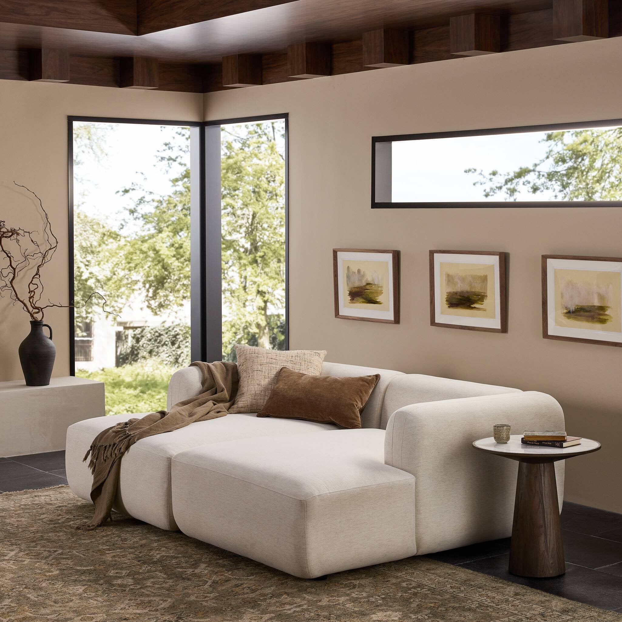 Nara 2-Piece Media Lounger