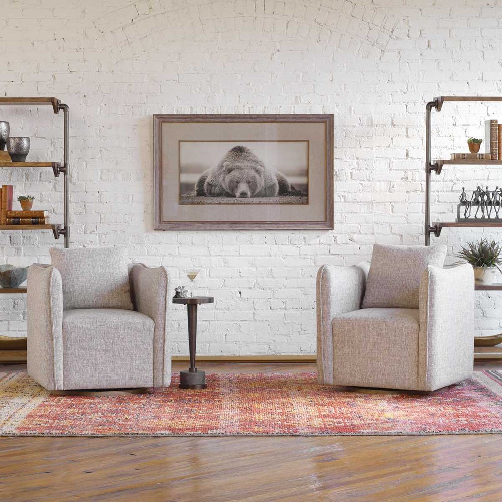 Uttermost Corben Swivel Chair