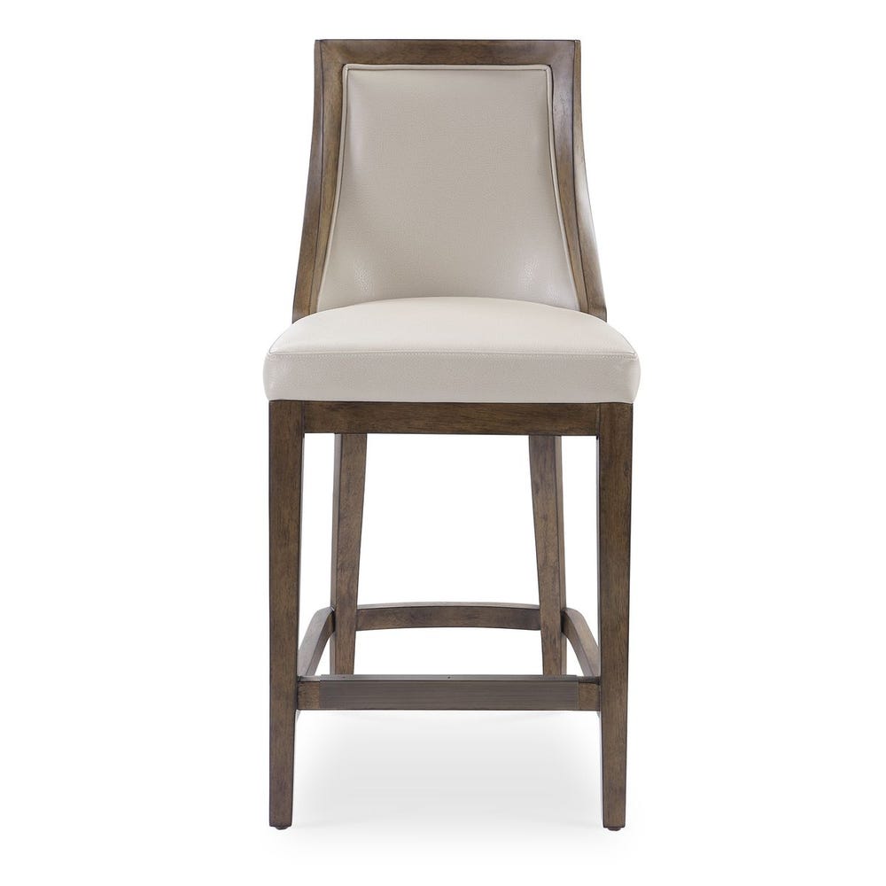 Uttermost Purcell Leather Counter Stool