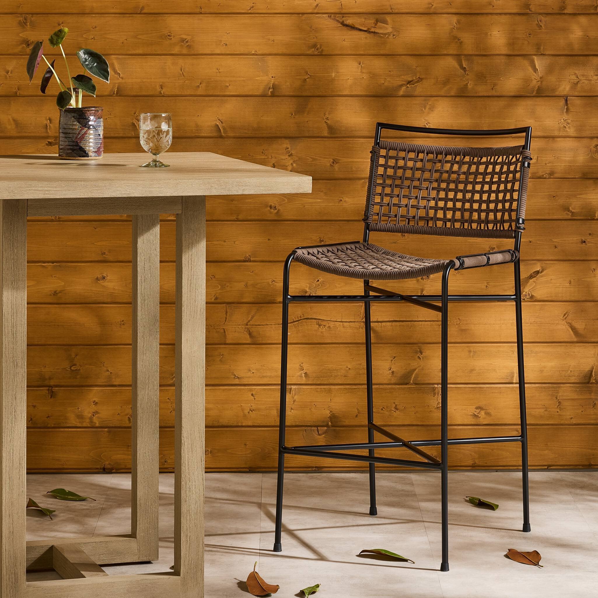 Wharton Outdoor Bar Stool