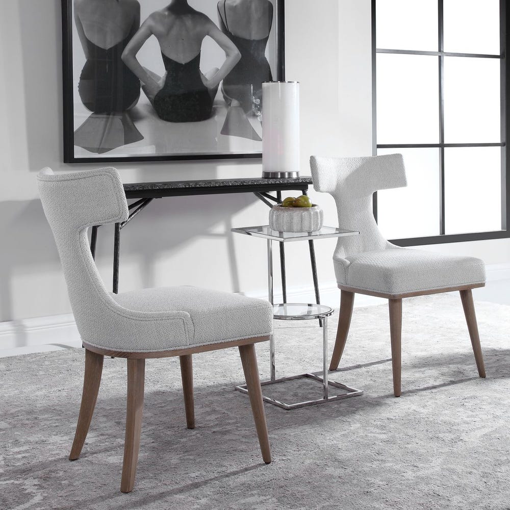 Uttermost Klismos Accent Chair - Set of 2