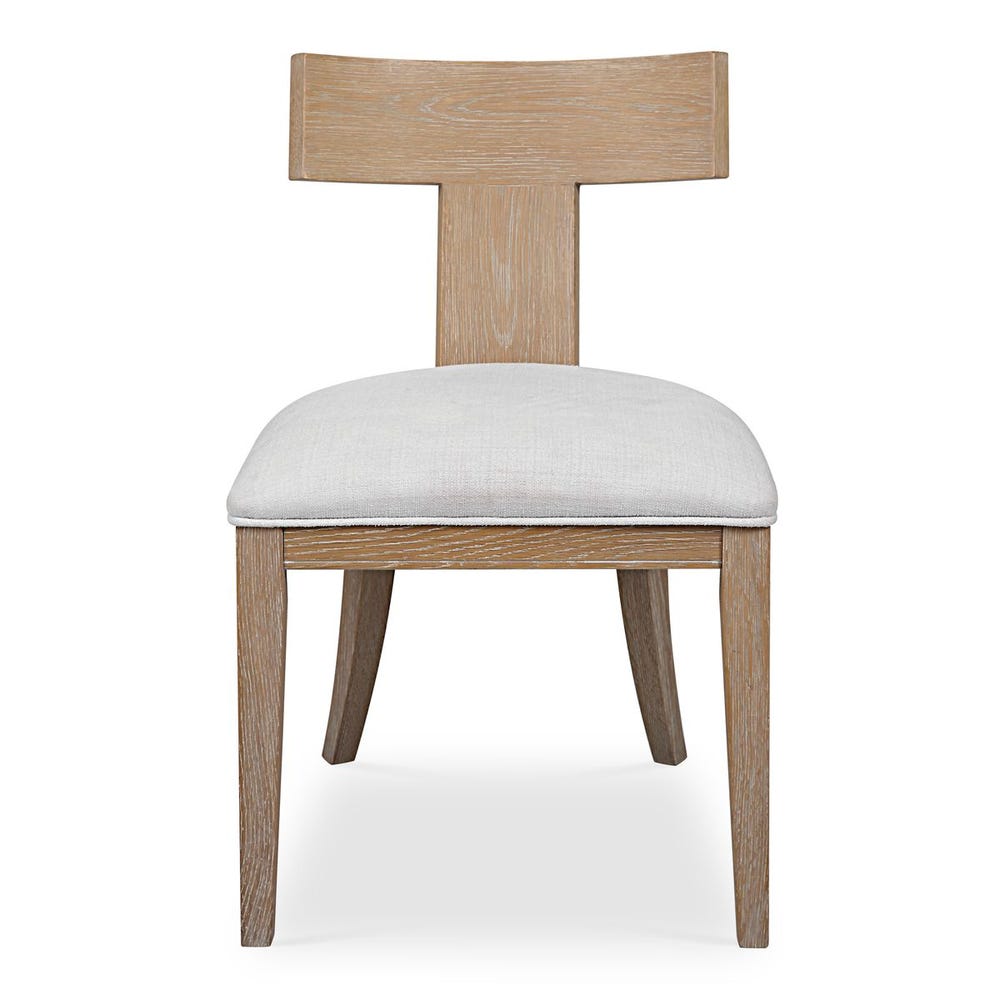 Uttermost Idris Armless Chair Natural