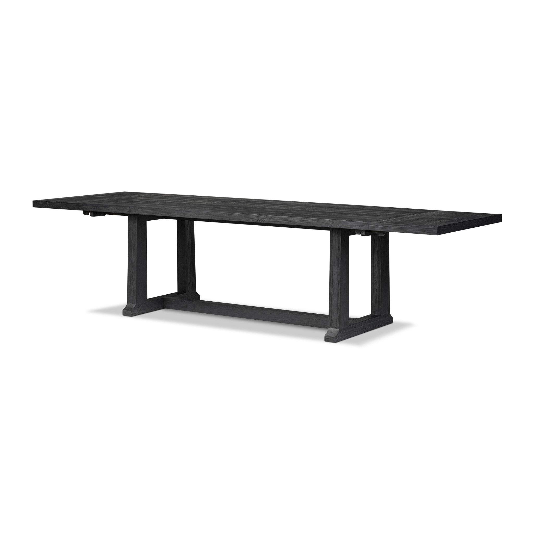 Otto Extension Dining Table - Black Pine Dining & Kitchen Tables Four Hands Dining & Kitchen Tables,https://www.oldbonesco.com,Mid Century Furniture, Furniture Sale, Old Bones Co, Mid Century Sale, Four Hands Furniture, Sale,Gus, Sale,Perigold Otto Extension Dining Table - Black Pine Dining & Kitchen Tables Sale, Perigold Sale Otto Extension Dining Table - Black Pine,Otto Extension Dining Table - Black Pine Lulu and Georgia,Burke Decor Sale Otto Extension Dining Table - Black Pine, open box furniture,Op