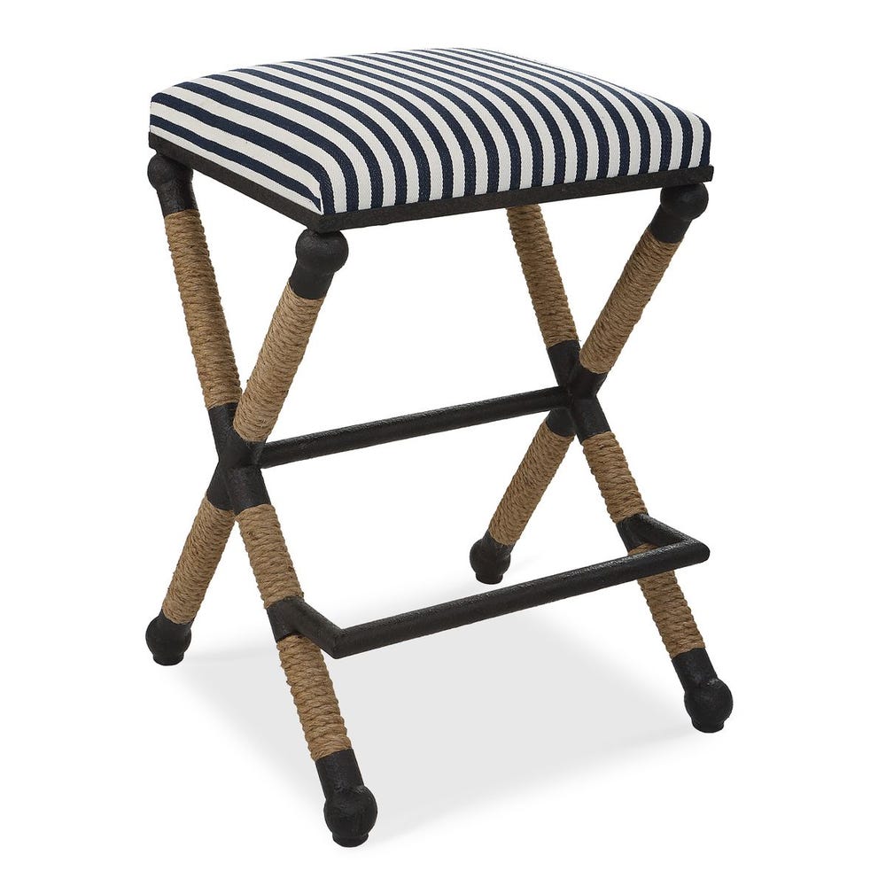 Uttermost Braddock Backless Counter Stool