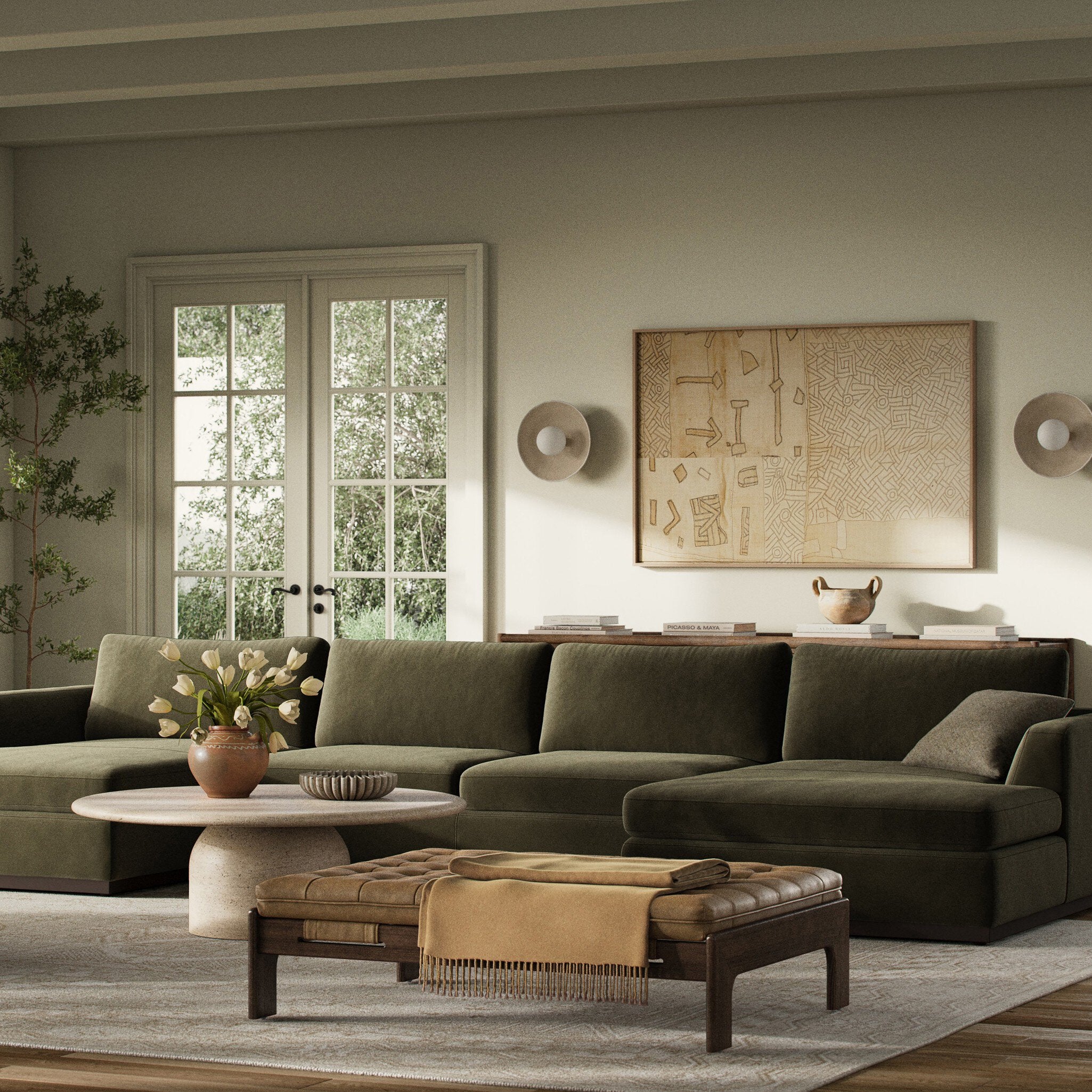 Colt 3-pc U Sectional