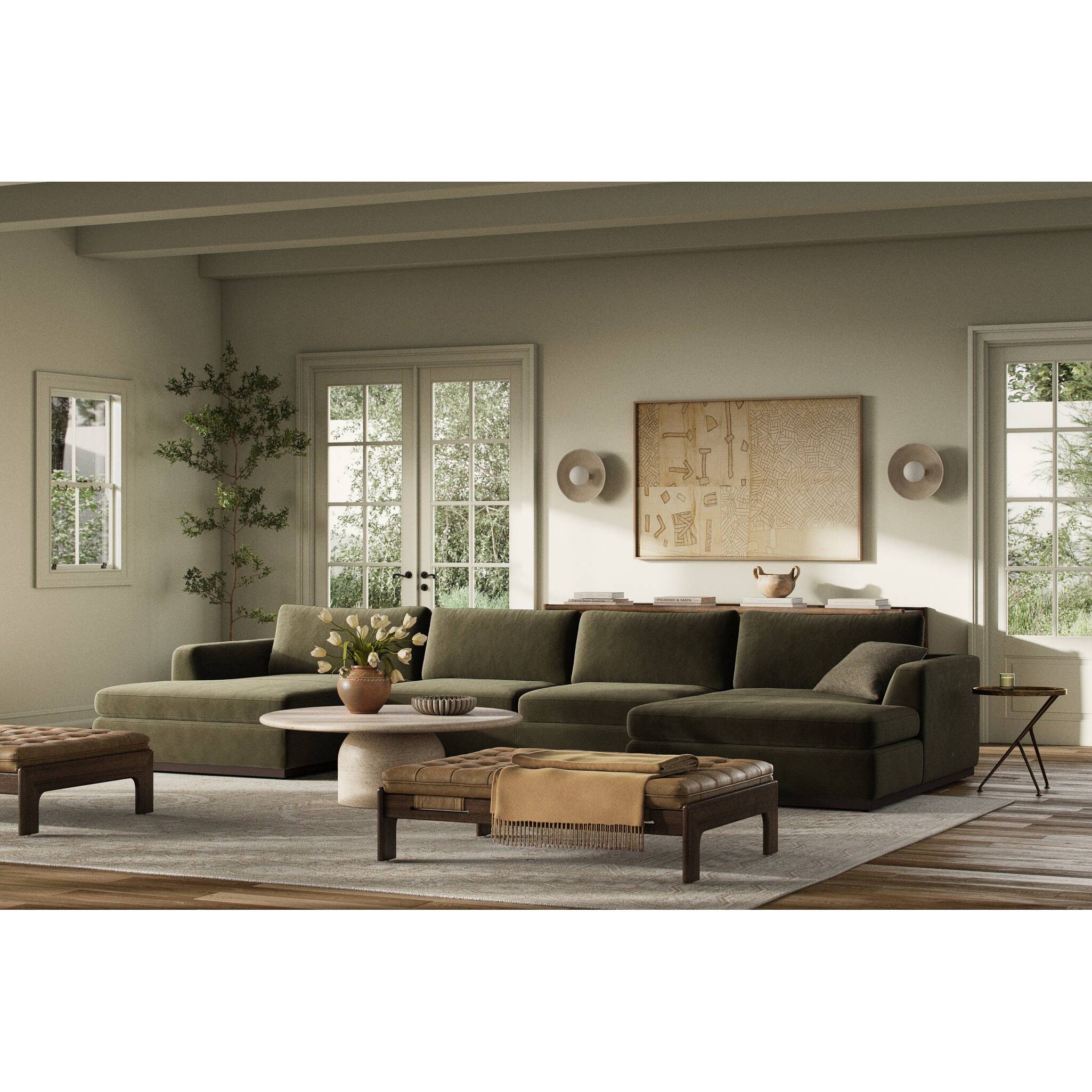 Colt 3-pc U Sectional