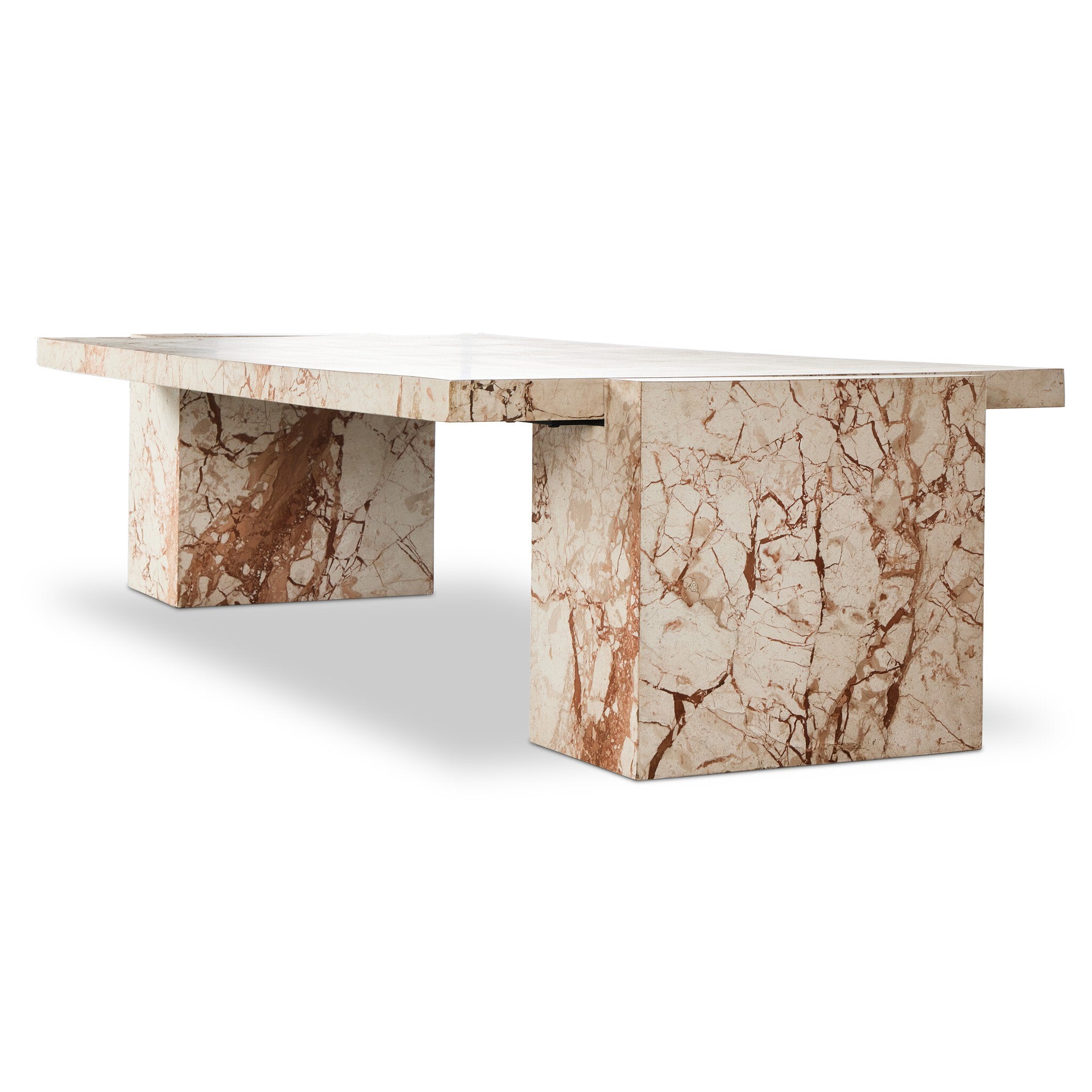 Romano Coffee Table - Desert Taupe Marble Coffee Tables Four Hands Coffee Tables,https://www.oldbonesco.com,Mid Century Furniture, Furniture Sale, Old Bones Co, Mid Century Sale, Four Hands Furniture, Sale,Gus, Sale,Perigold Romano Coffee Table - Desert Taupe Marble Coffee Tables Sale, Perigold Sale Romano Coffee Table - Desert Taupe Marble,Romano Coffee Table - Desert Taupe Marble Lulu and Georgia,Burke Decor Sale Romano Coffee Table - Desert Taupe Marble, open box furniture,Open Box Romano Coffee Tabl