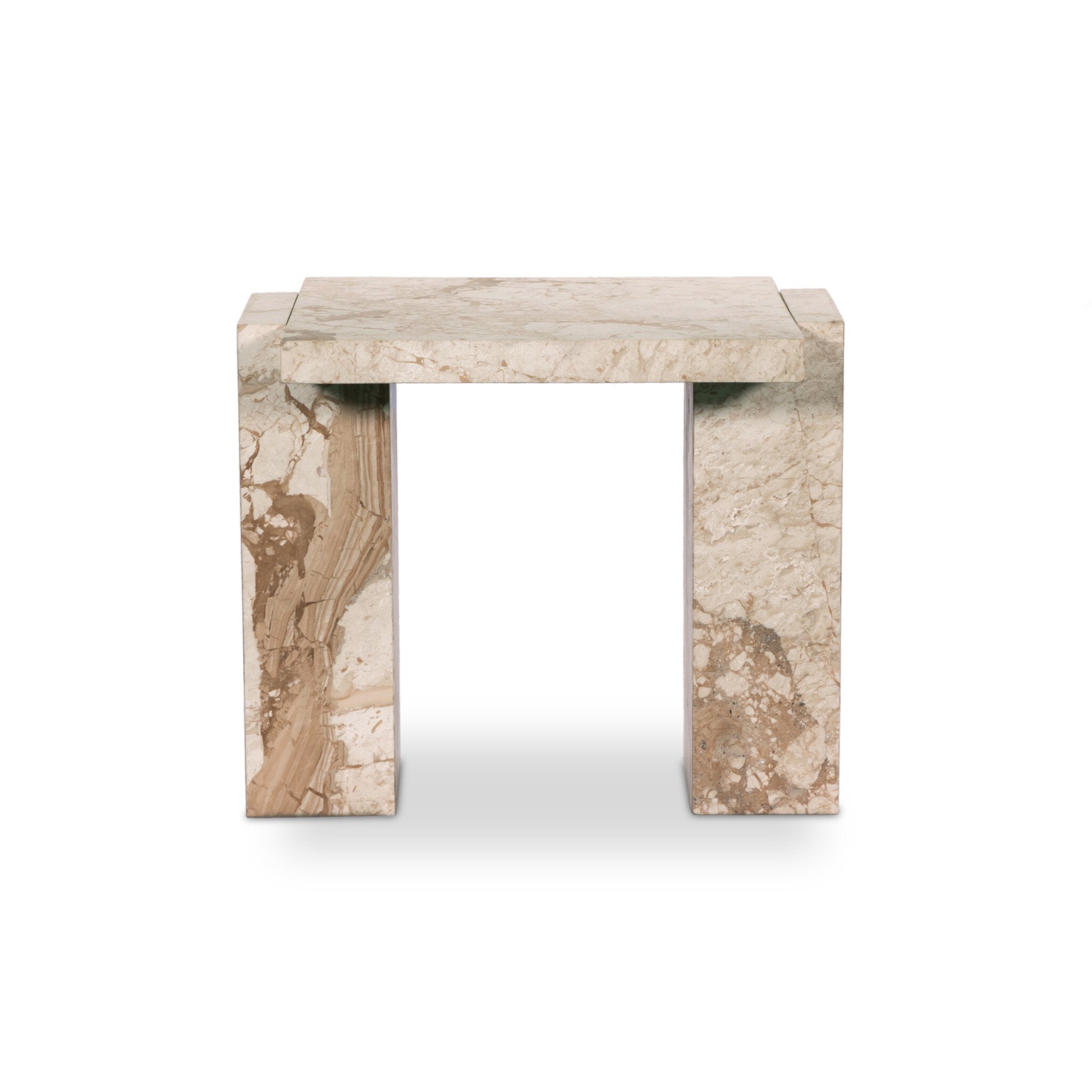 Romano End Table - Desert Taupe Marble Side & End Tables Four Hands     Side & End Tables,https://www.oldbonesco.com,Mid Century Furniture, Furniture Sale, Old Bones Co, Mid Century Sale, Four Hands Furniture, Sale,Gus, Sale,Perigold Romano End Table - Desert Taupe Marble Side & End Tables Sale, Perigold Sale Romano End Table - Desert Taupe Marble,Romano End Table - Desert Taupe Marble Lulu and Georgia,Burke Decor Sale Romano End Table - Desert Taupe Marble, open box furniture,Open Box Romano End Table - De