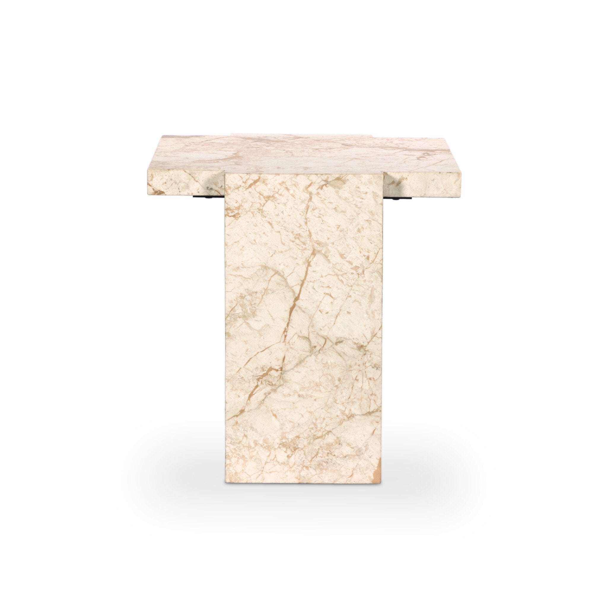 Romano End Table - Desert Taupe Marble Side & End Tables Four Hands     Side & End Tables,https://www.oldbonesco.com,Mid Century Furniture, Furniture Sale, Old Bones Co, Mid Century Sale, Four Hands Furniture, Sale,Gus, Sale,Perigold Romano End Table - Desert Taupe Marble Side & End Tables Sale, Perigold Sale Romano End Table - Desert Taupe Marble,Romano End Table - Desert Taupe Marble Lulu and Georgia,Burke Decor Sale Romano End Table - Desert Taupe Marble, open box furniture,Open Box Romano End Table - De