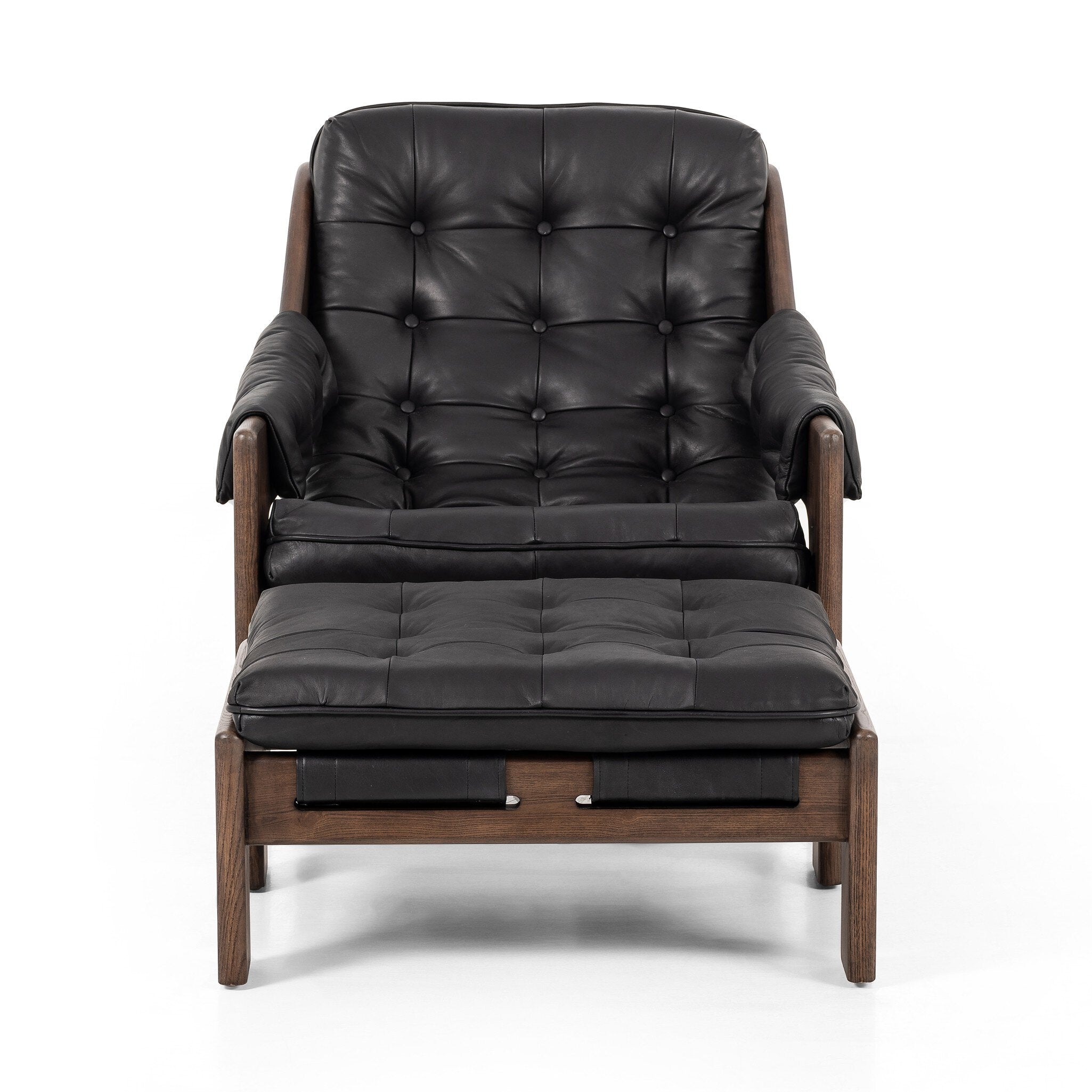 Halston Chair with Ottoman
